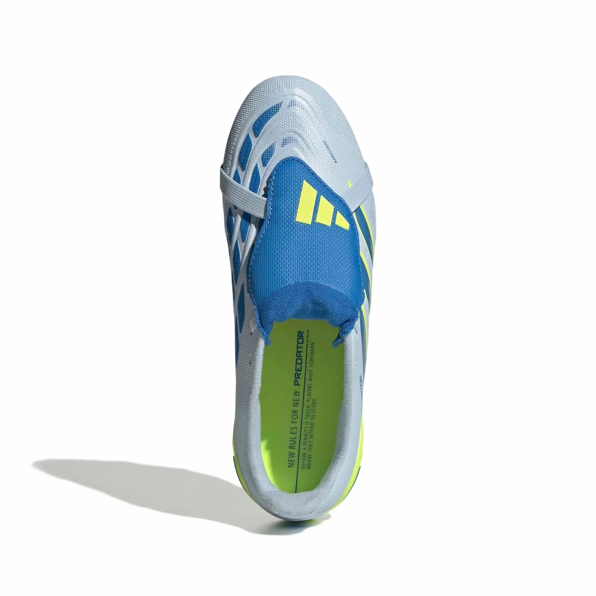 adidas Junior Predator League Fold-Over Tongue Firm Ground Soccer Cleats - Ice Cold Precision Pack (SP26) 5