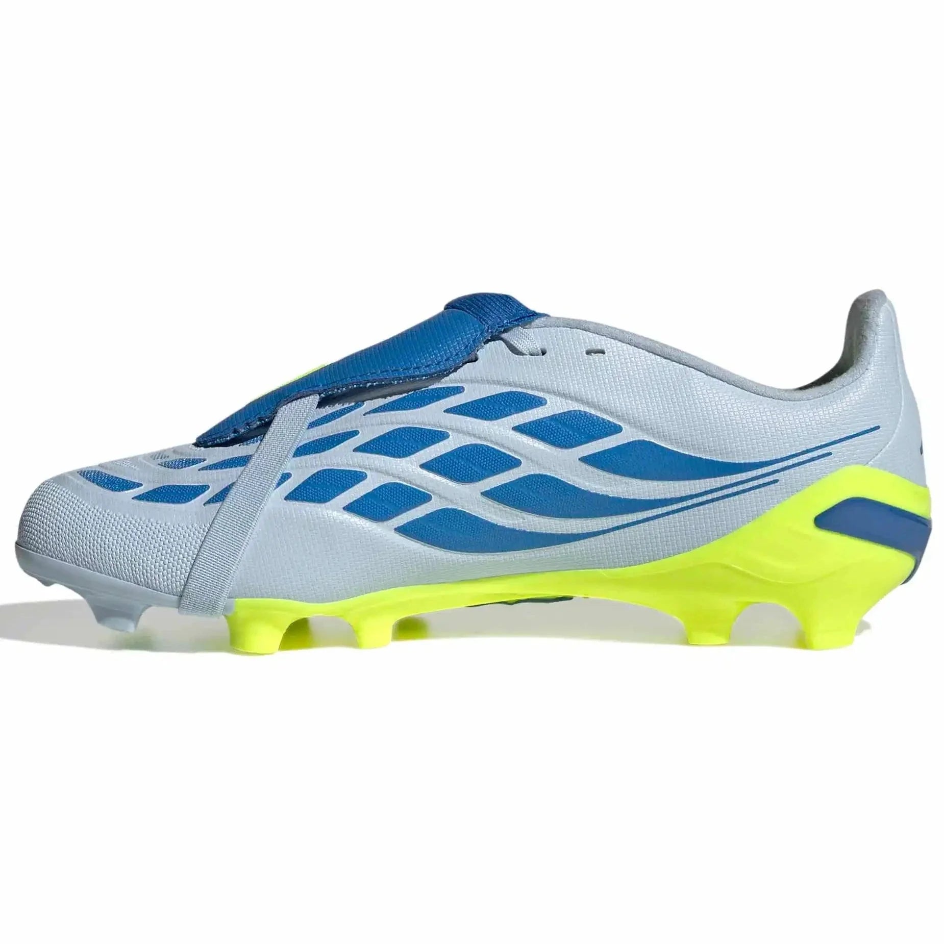 adidas Junior Predator League Fold-Over Tongue Firm Ground Soccer Cleats - Ice Cold Precision Pack (SP26) 2