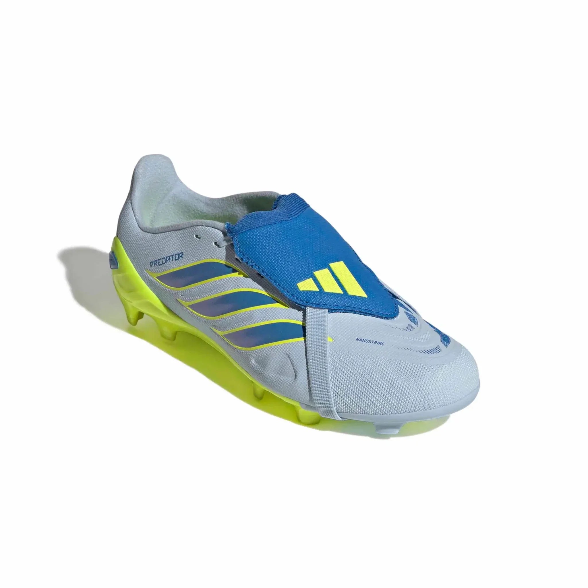 adidas Junior Predator League Fold-Over Tongue Firm Ground Soccer Cleats - Ice Cold Precision Pack (SP26) 3