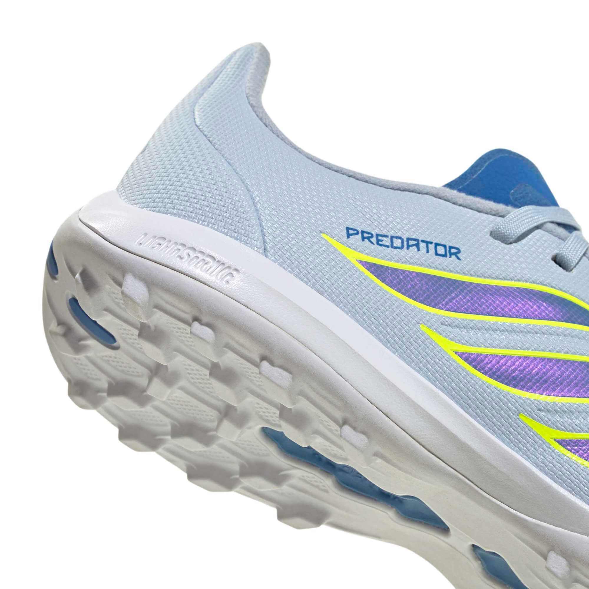 adidas Junior Predator League Turf Soccer Shoes - Ice Cold Precision Pack (SP26) 8