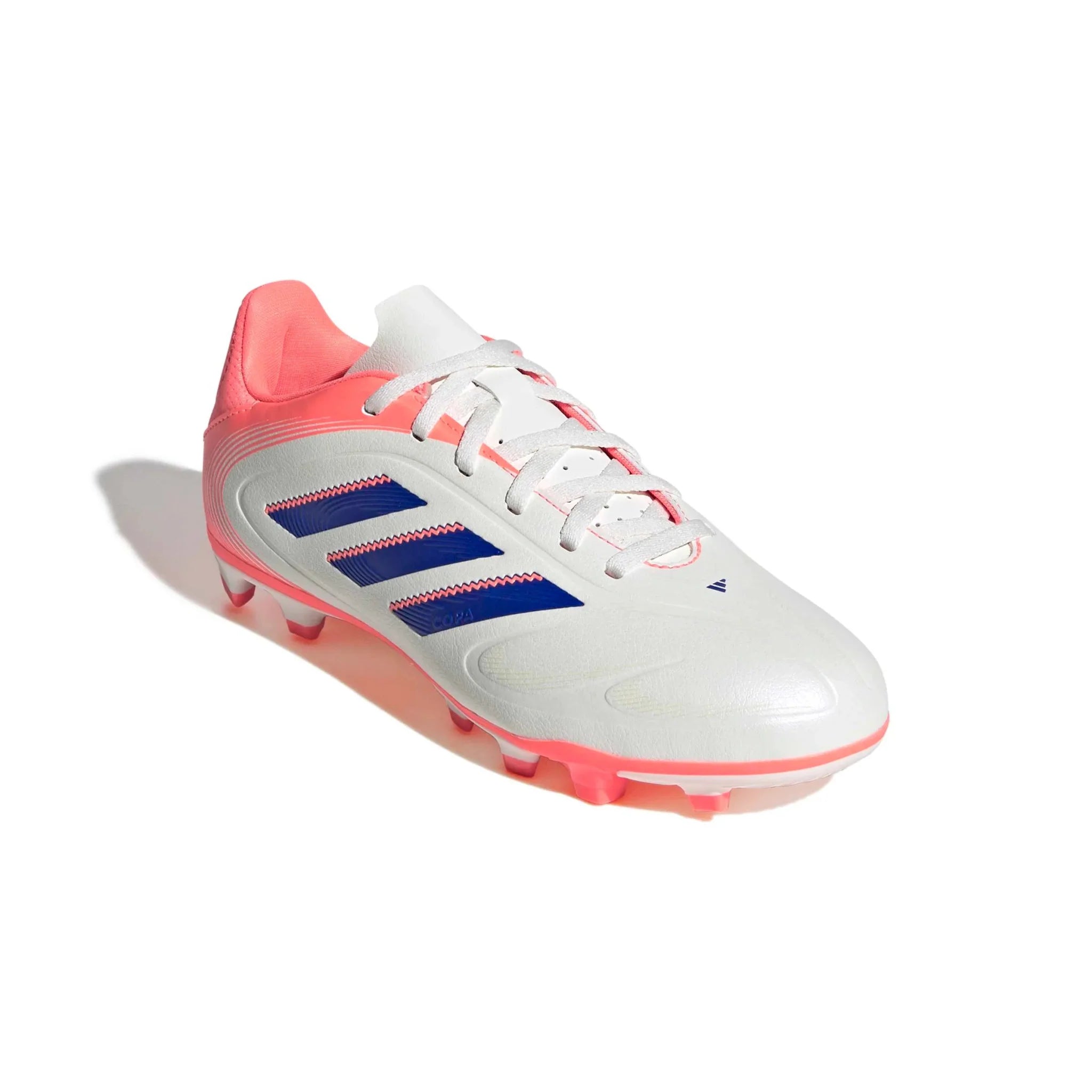 adidas Kids Copa Pure III Club Firm/Multi Ground Soccer Cleats - Coral Blaze Pack (FA25) 3