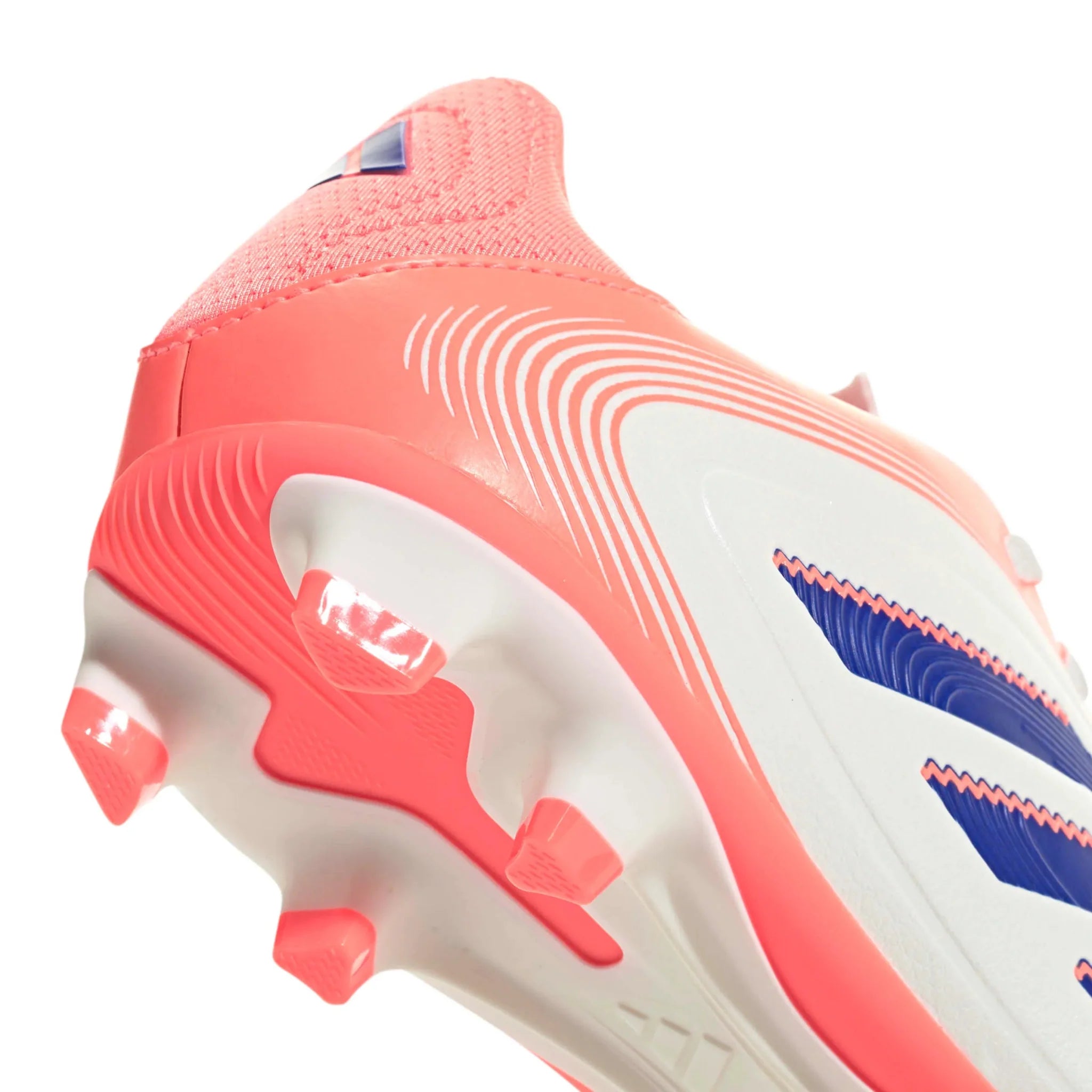 adidas Kids Copa Pure III Club Firm/Multi Ground Soccer Cleats - Coral Blaze Pack (FA25) 8