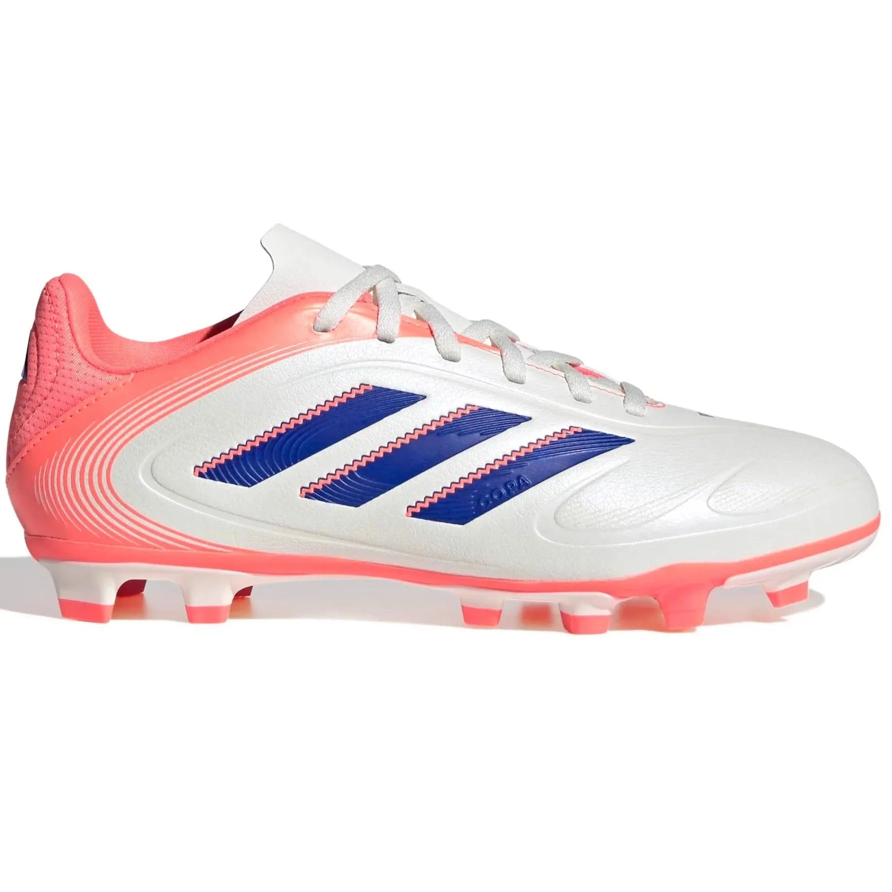 adidas Kids Copa Pure III Club Firm/Multi Ground Soccer Cleats - Coral Blaze Pack (FA25) 1