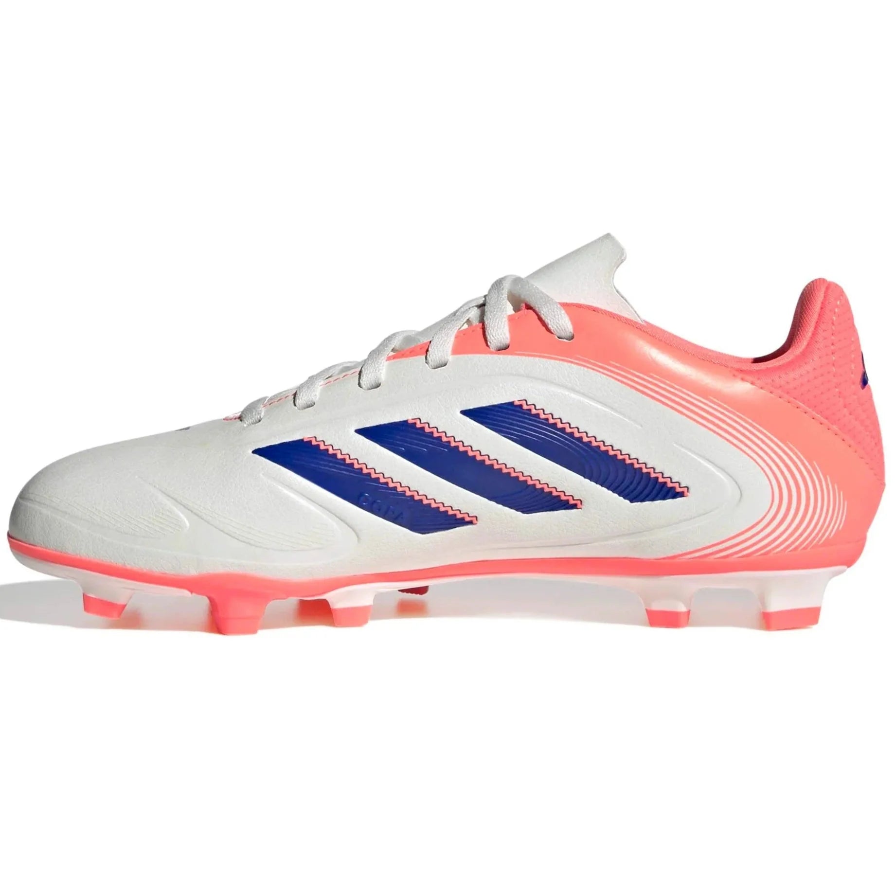 adidas Kids Copa Pure III Club Firm/Multi Ground Soccer Cleats - Coral Blaze Pack (FA25) 2