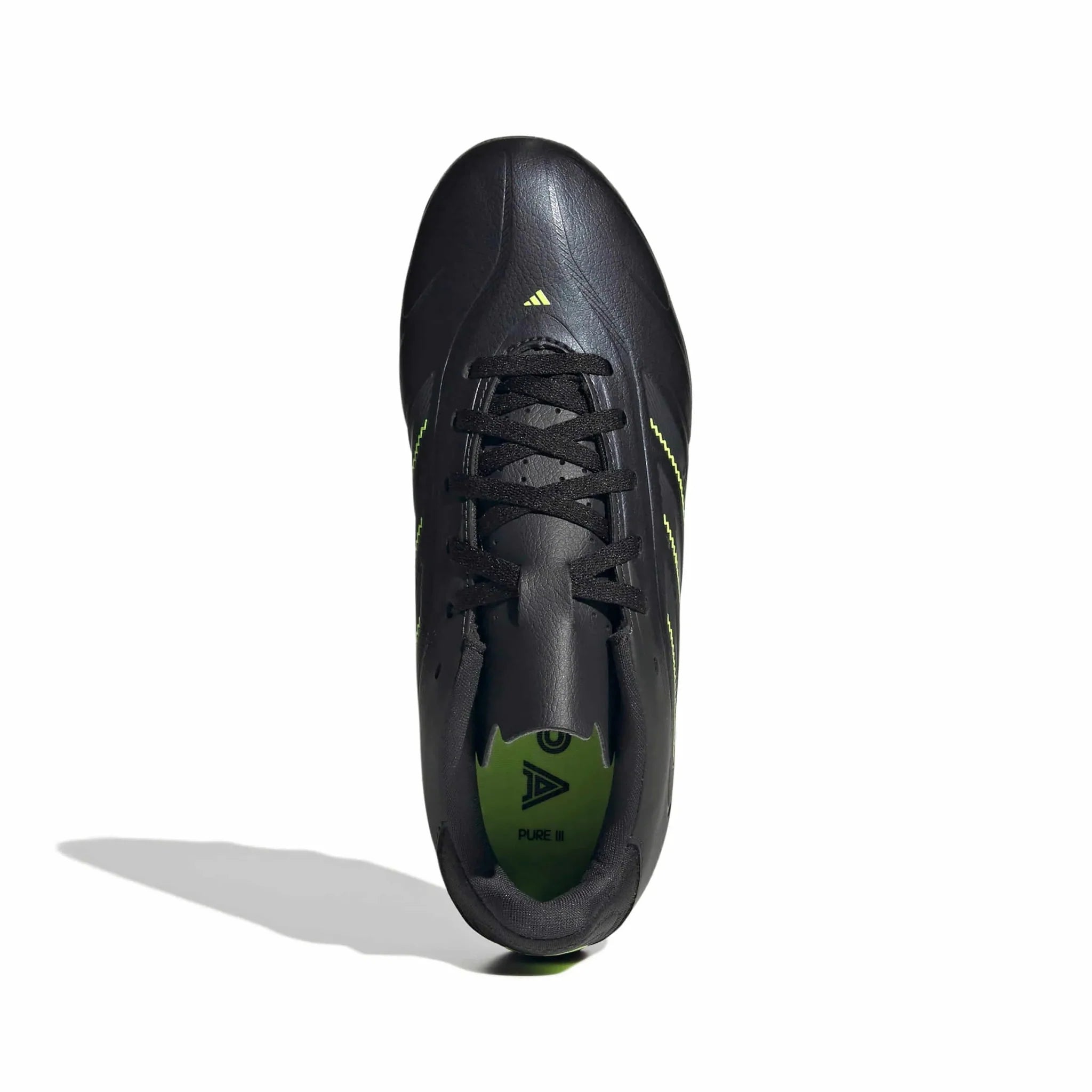 adidas Kids Copa Pure III Club Firm/Multi Ground Soccer Cleats - Electric Stealth Pack (FA25) 5
