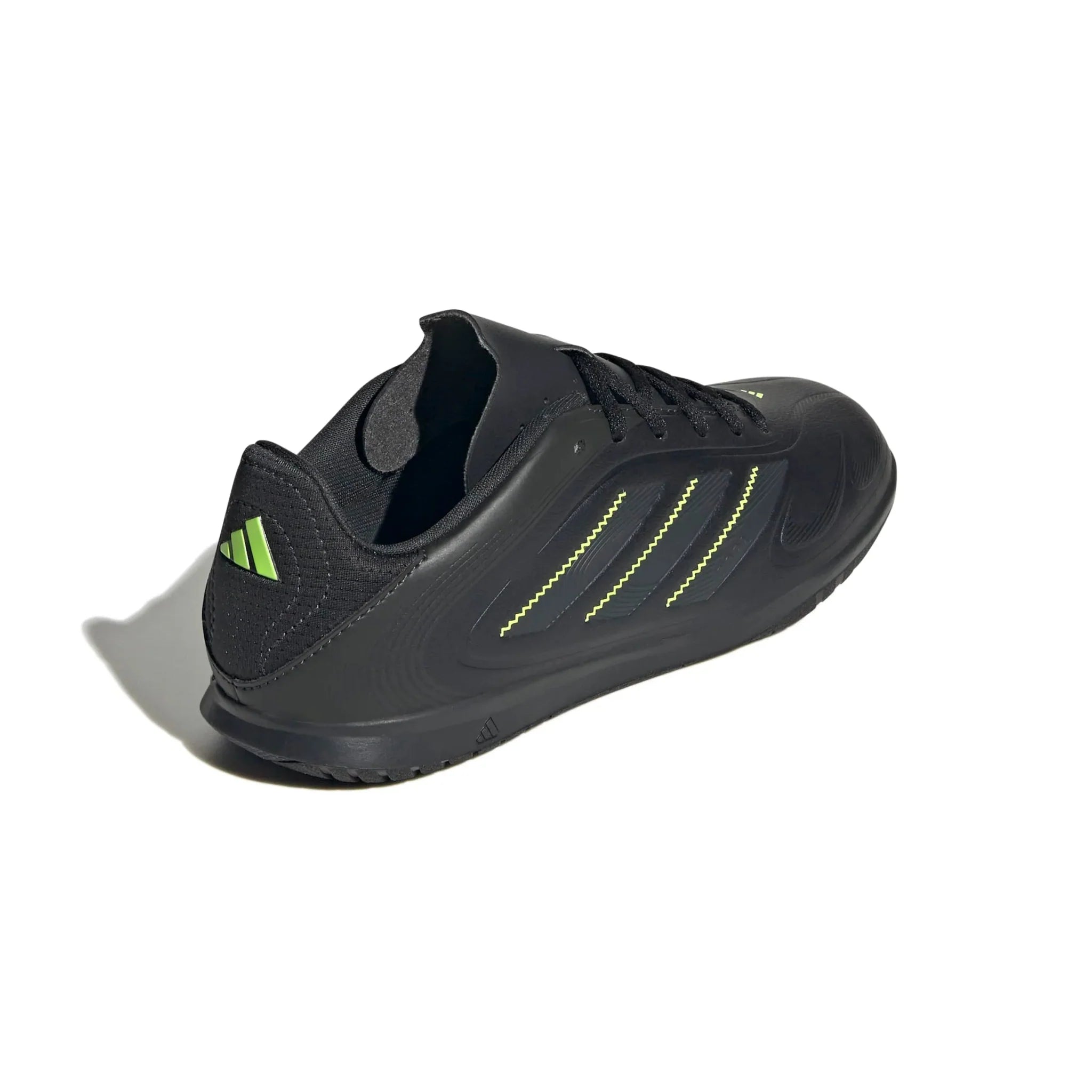 adidas Kids Copa Pure III Club Indoor Soccer Shoes - Electric Stealth Pack (FA25) 4