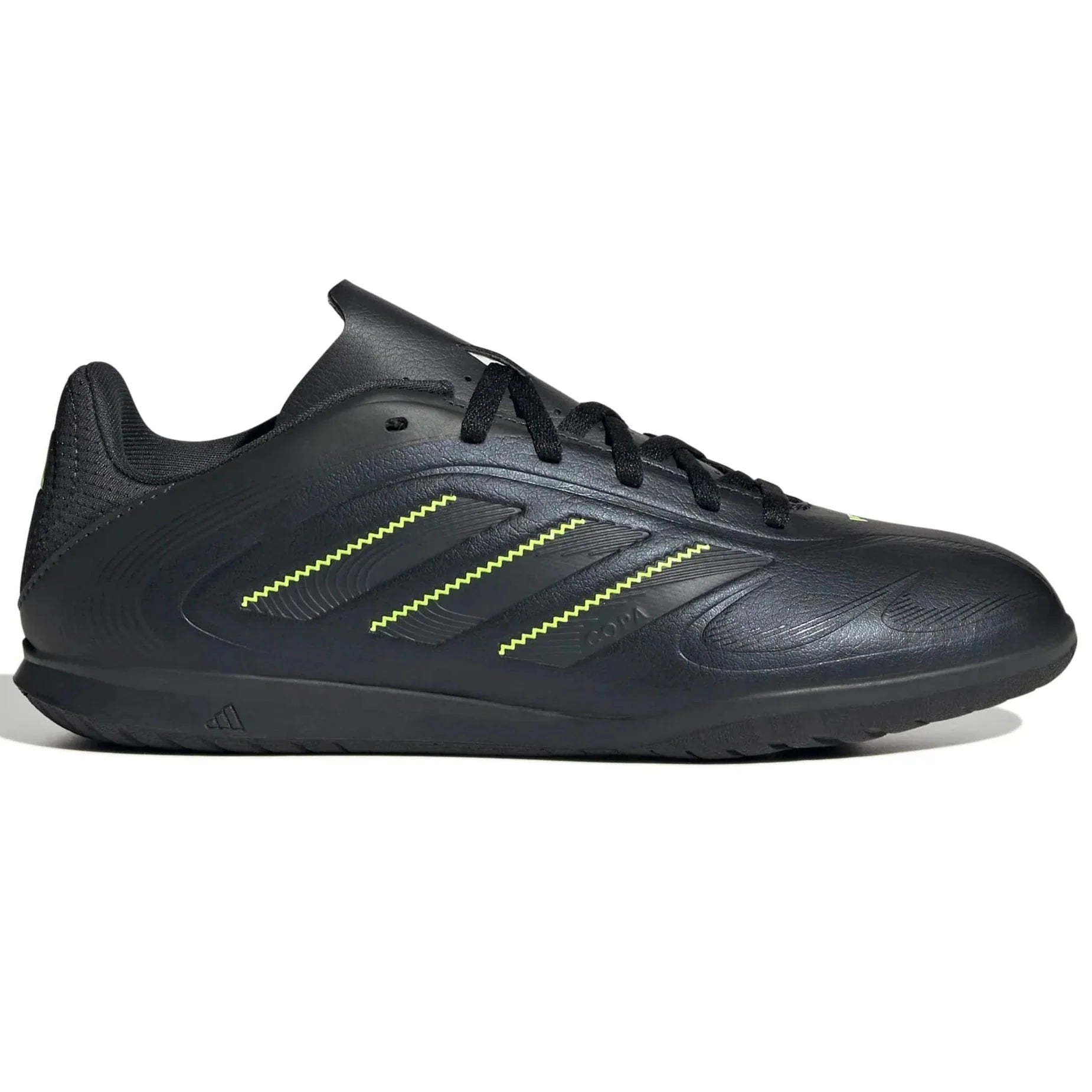 adidas Kids Copa Pure III Club Indoor Soccer Shoes - Electric Stealth Pack (FA25) 1