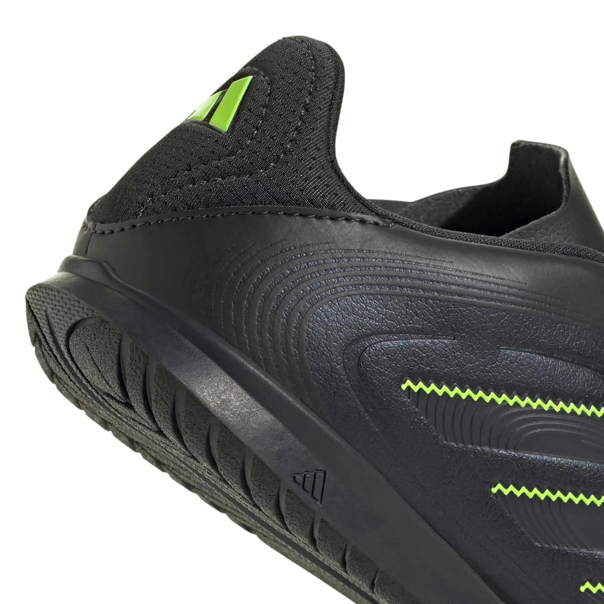 adidas Kids Copa Pure III Club Indoor Soccer Shoes - Electric Stealth Pack (FA25) 8
