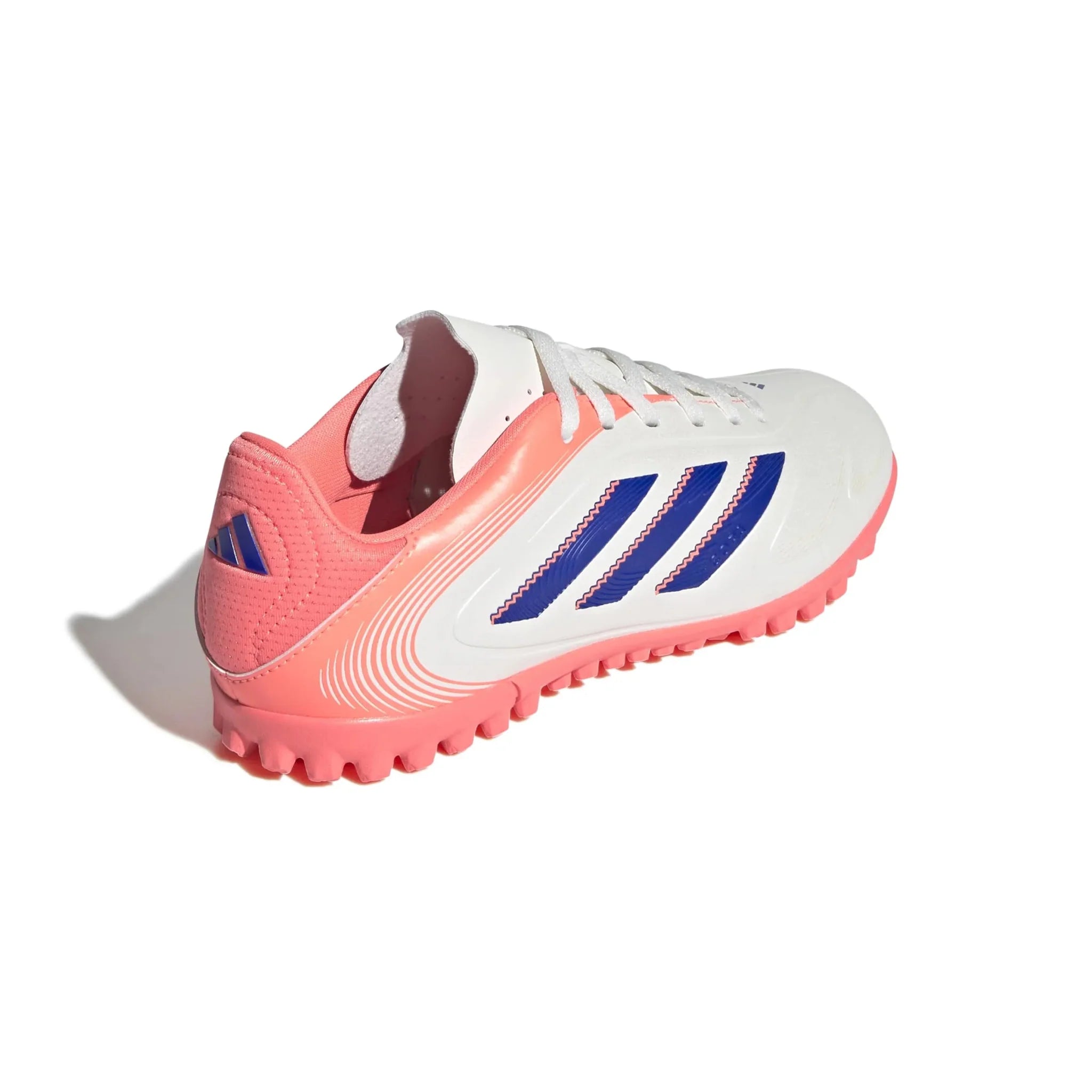 adidas Kids Copa Pure III Club Turf Soccer Shoes - Coral Blaze Pack (FA25) 4