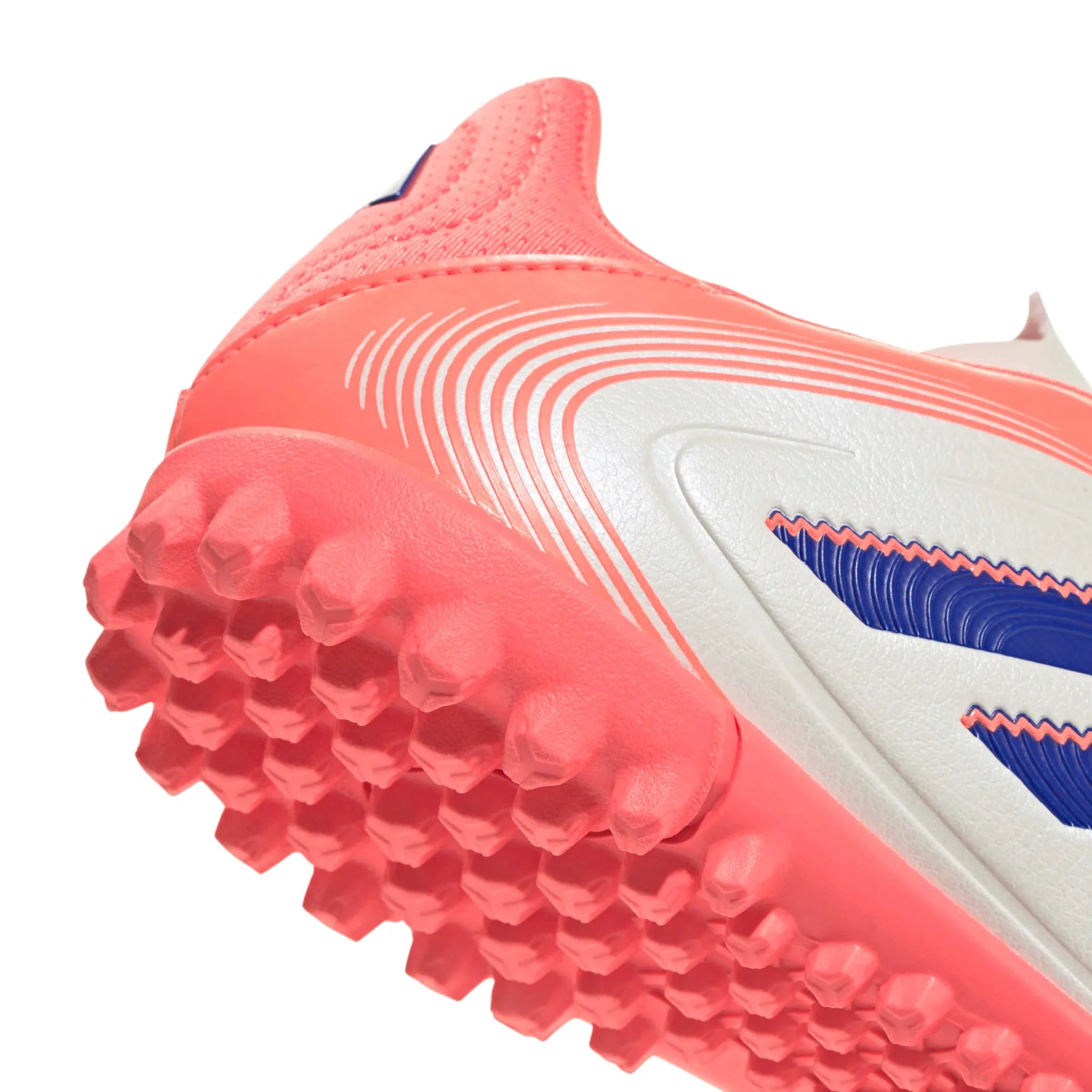 adidas Kids Copa Pure III Club Turf Soccer Shoes - Coral Blaze Pack (FA25) 8