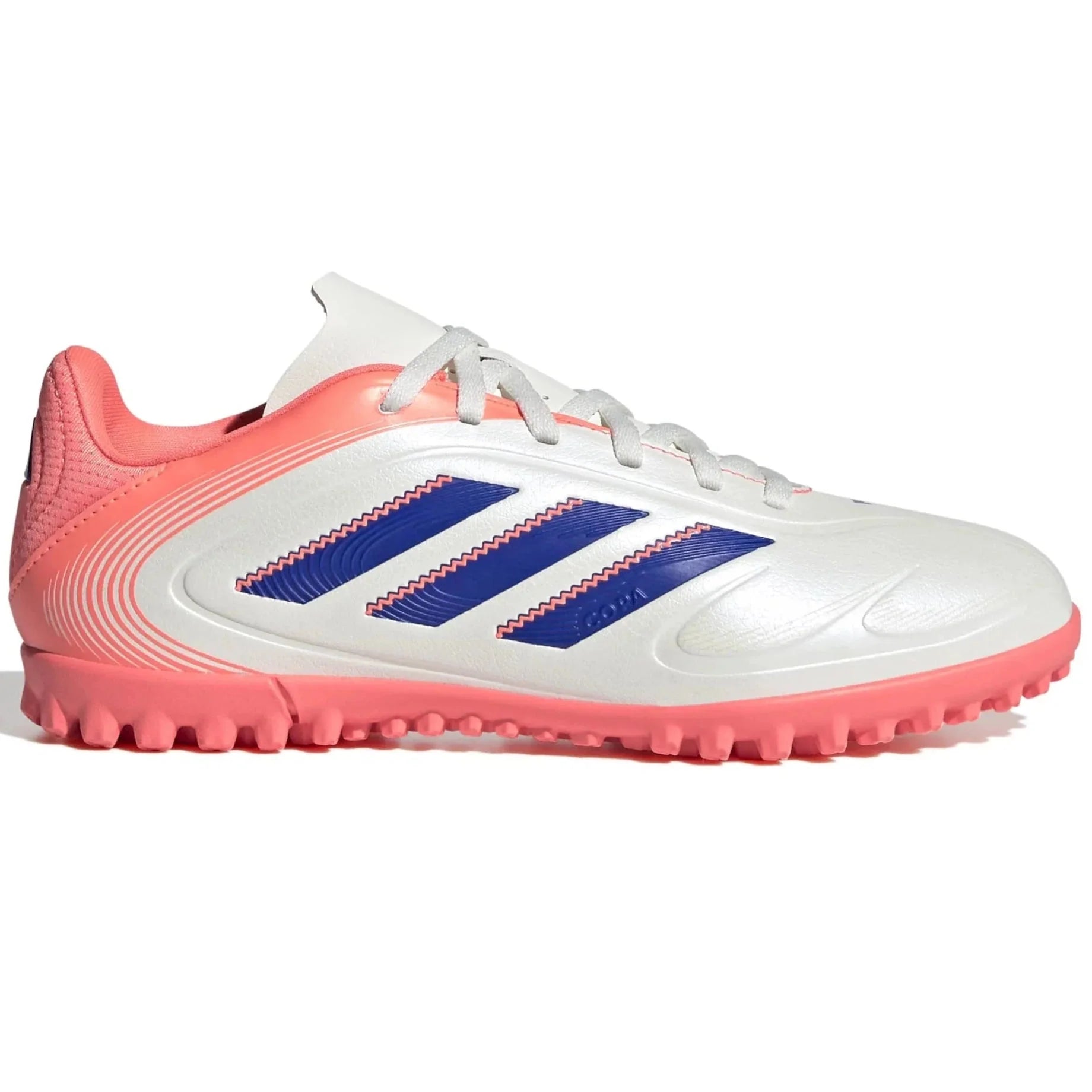 adidas Kids Copa Pure III Club Turf Soccer Shoes - Coral Blaze Pack (FA25) 1