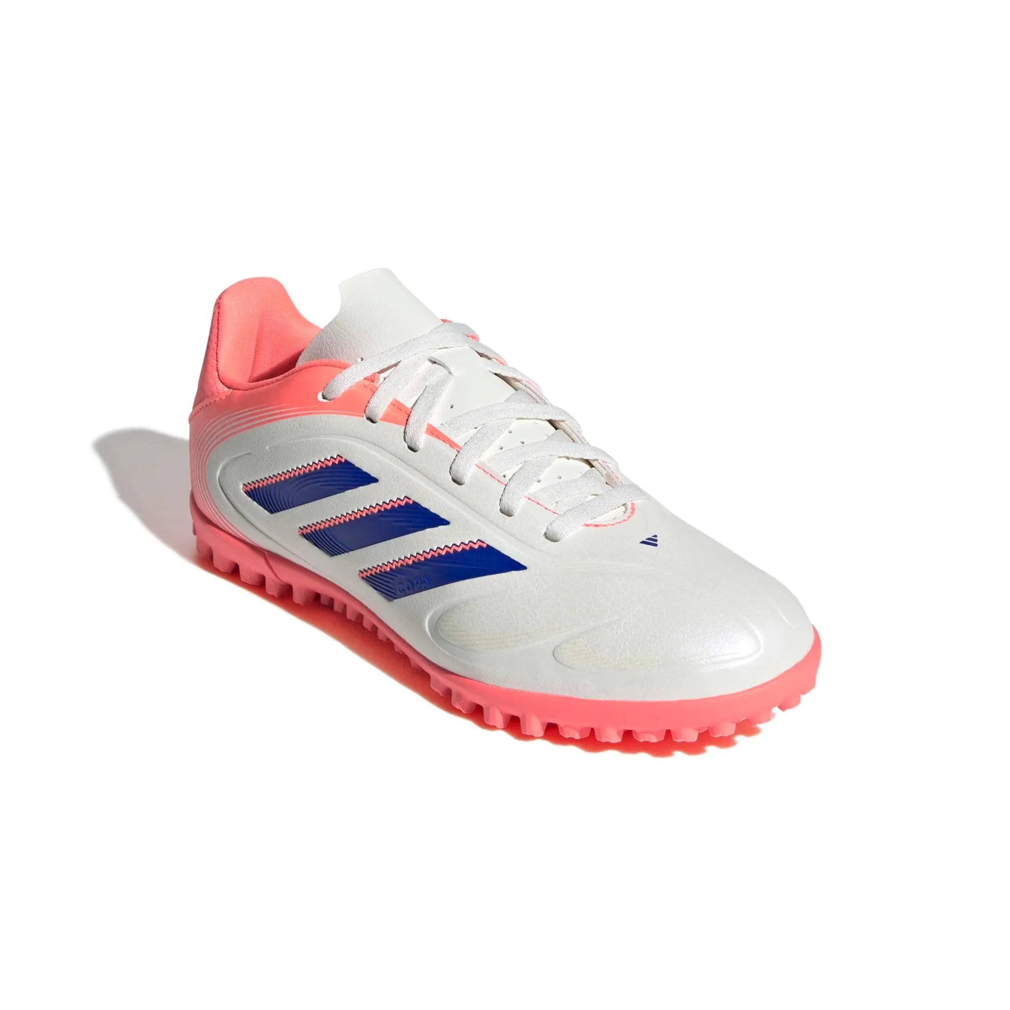 adidas Kids Copa Pure III Club Turf Soccer Shoes - Coral Blaze Pack (FA25) 3