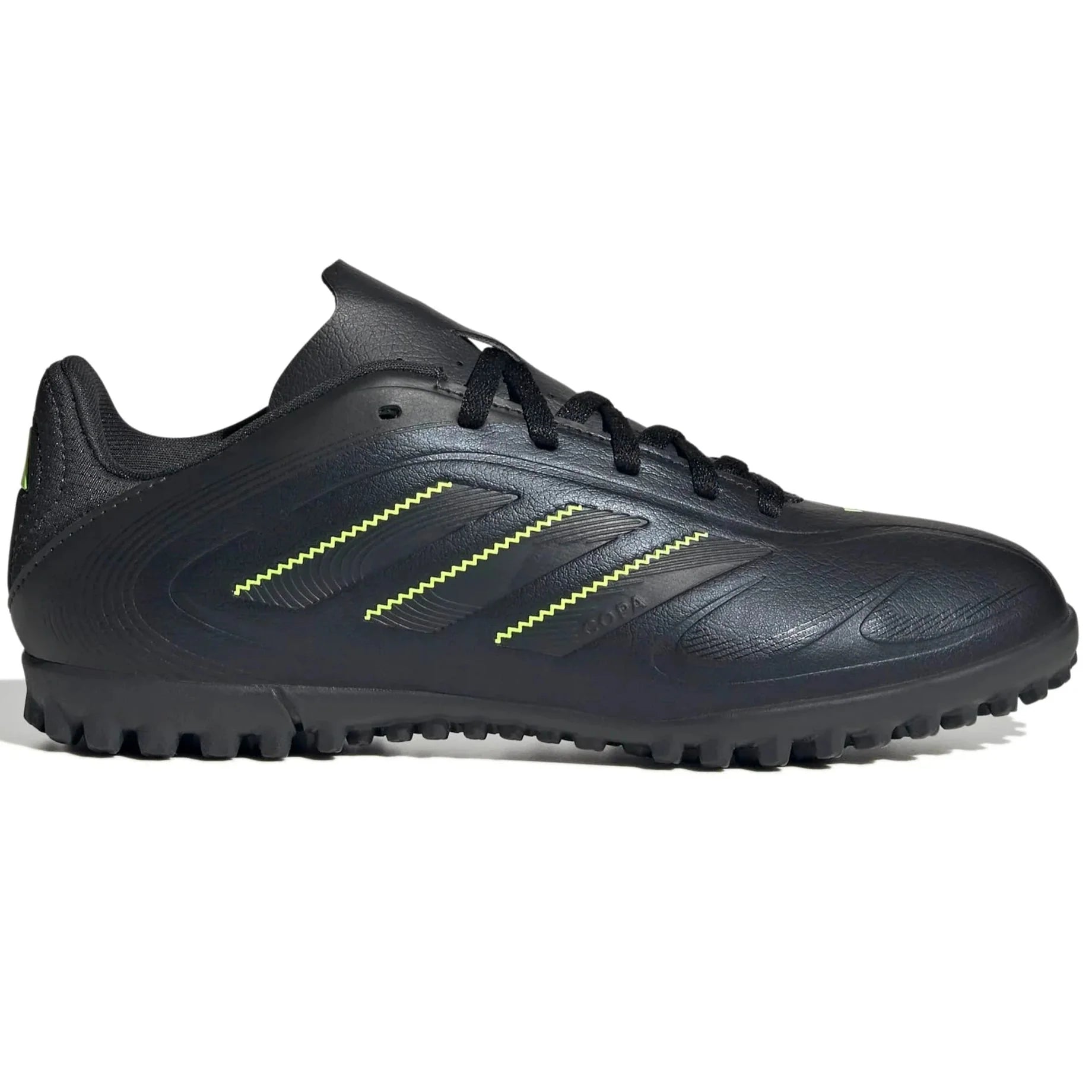 adidas Kids Copa Pure III Club Turf Soccer Shoes - Electric Stealth Pack (FA25) 1