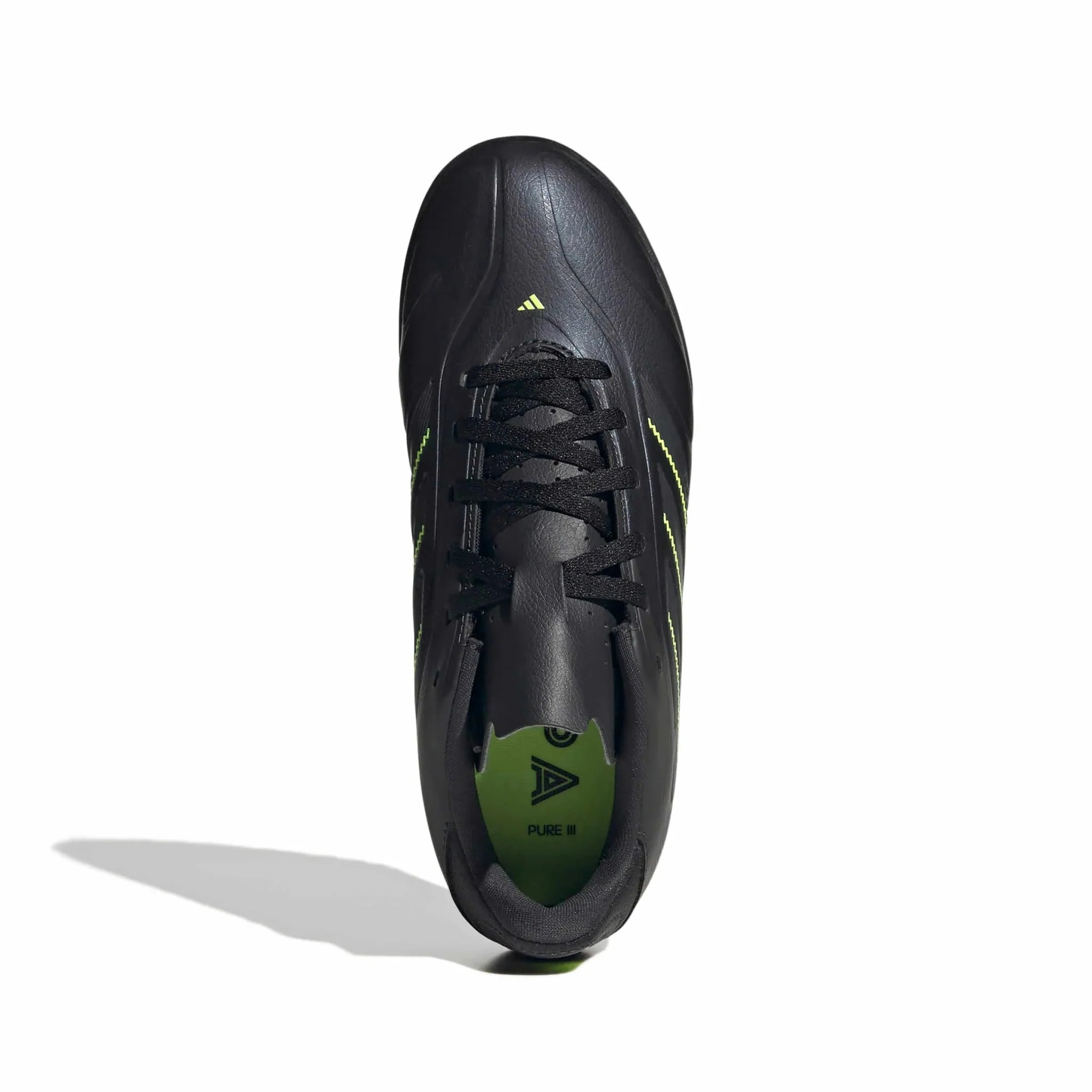 adidas Kids Copa Pure III Club Turf Soccer Shoes - Electric Stealth Pack (FA25) 5