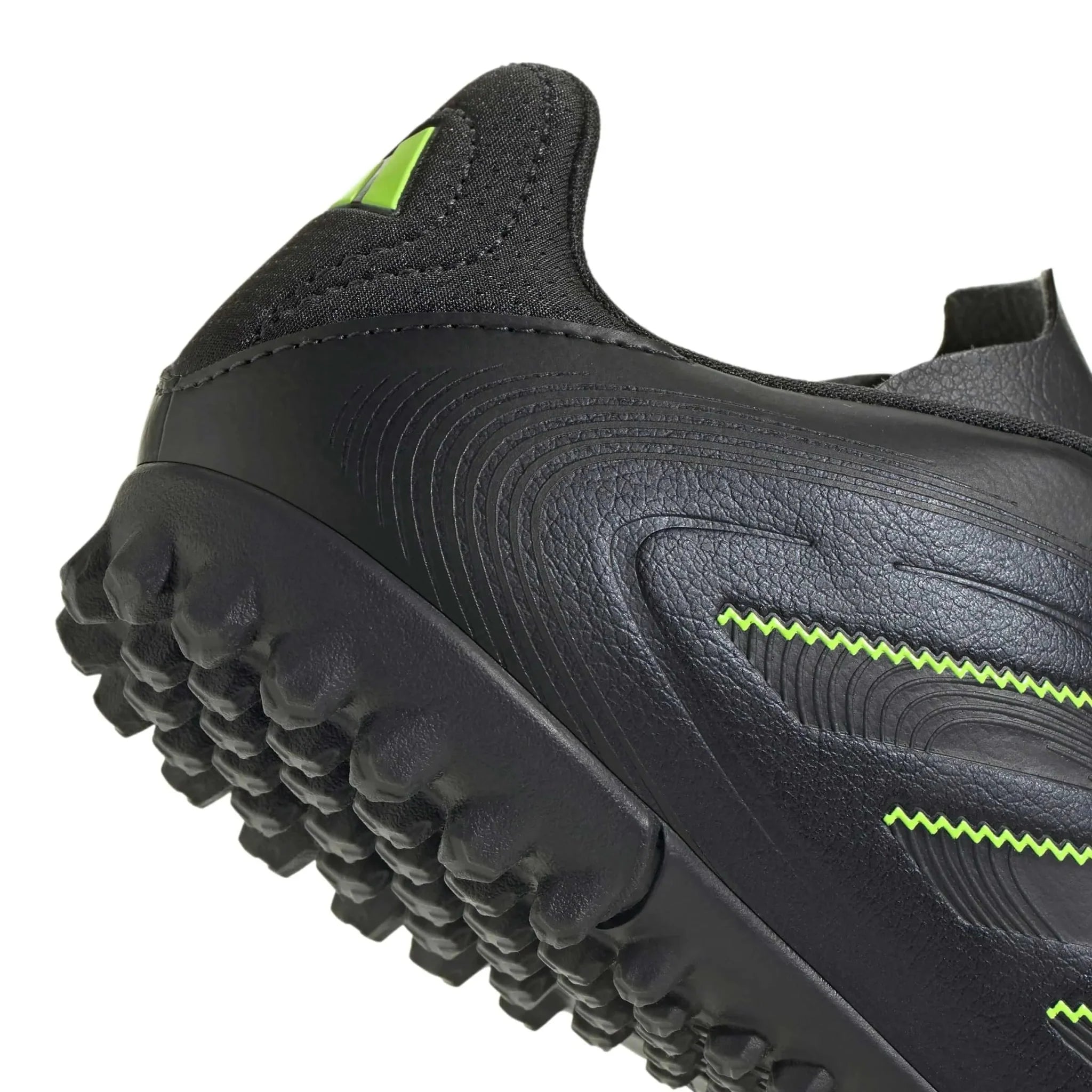 adidas Kids Copa Pure III Club Turf Soccer Shoes - Electric Stealth Pack (FA25) 8
