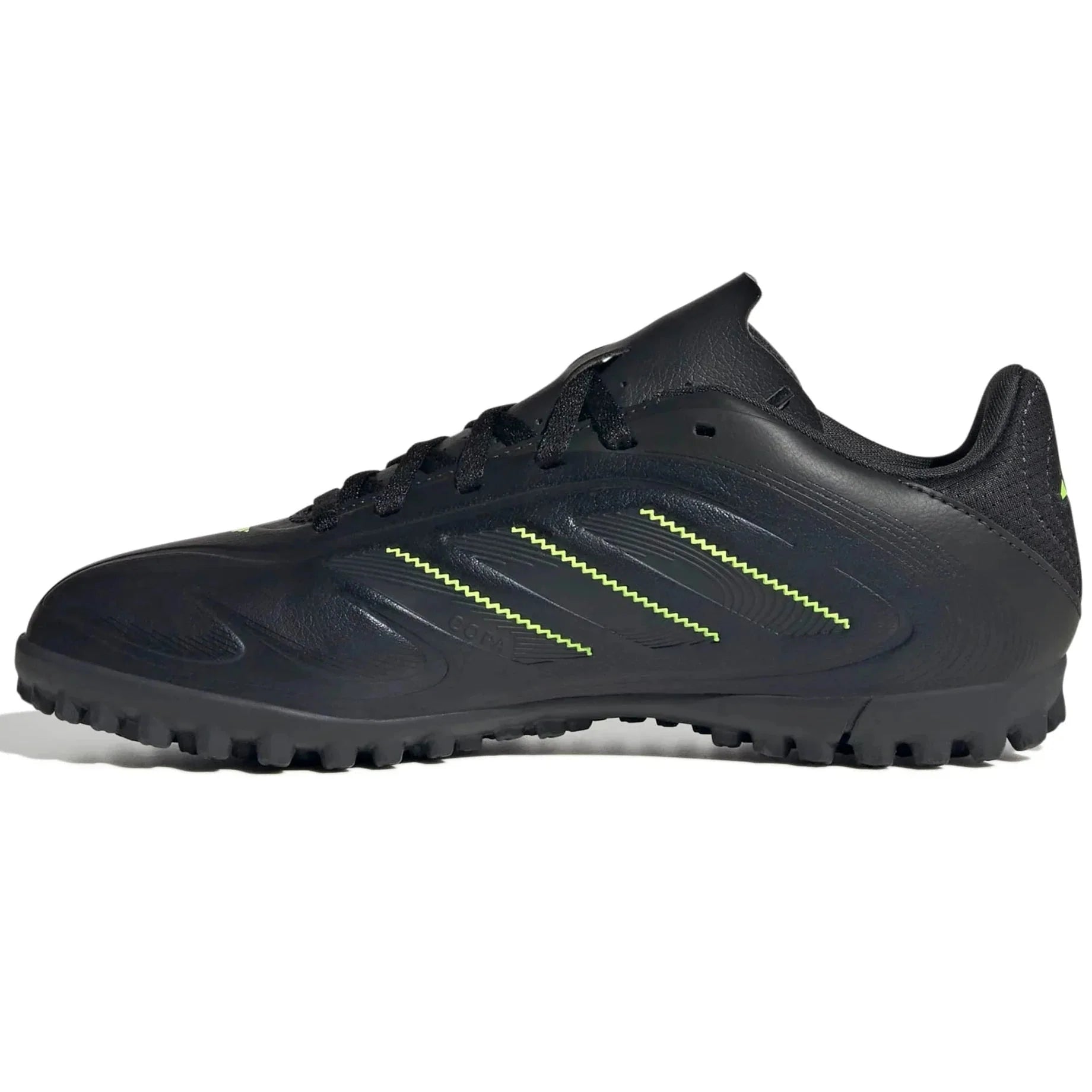 adidas Kids Copa Pure III Club Turf Soccer Shoes - Electric Stealth Pack (FA25) 2