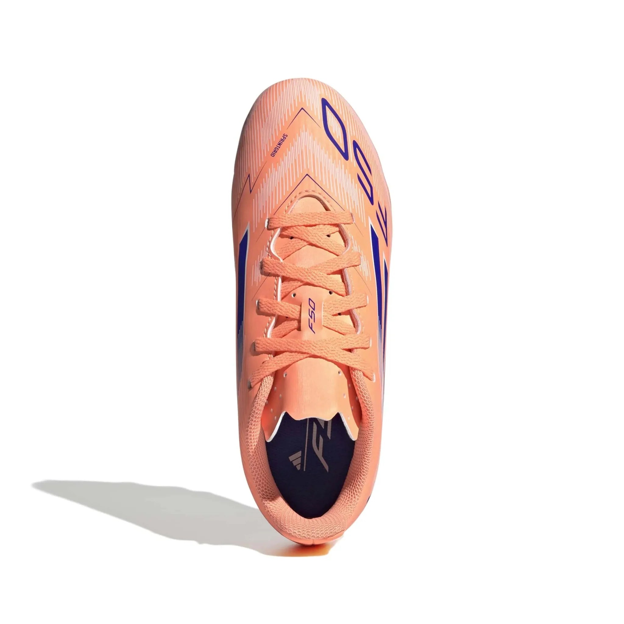 adidas Kids F50 Club Firm/Multi Ground Soccer Cleats - Coral Blaze Pack (FA25) 5