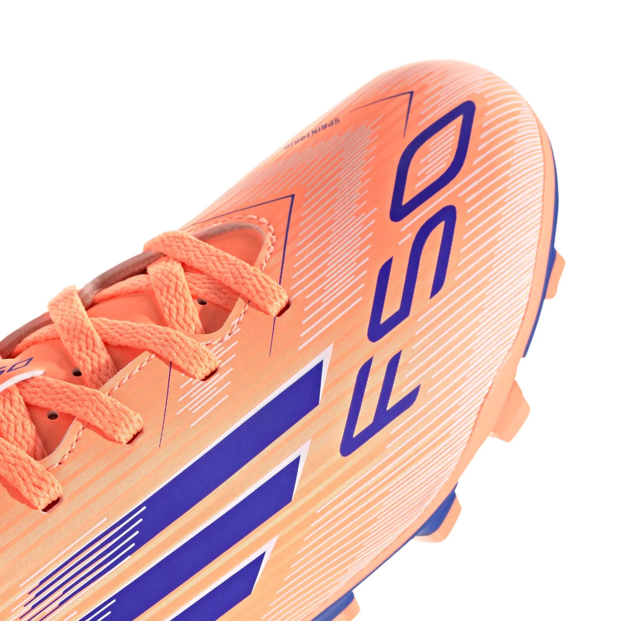 adidas Kids F50 Club Firm/Multi Ground Soccer Cleats - Coral Blaze Pack (FA25) 7