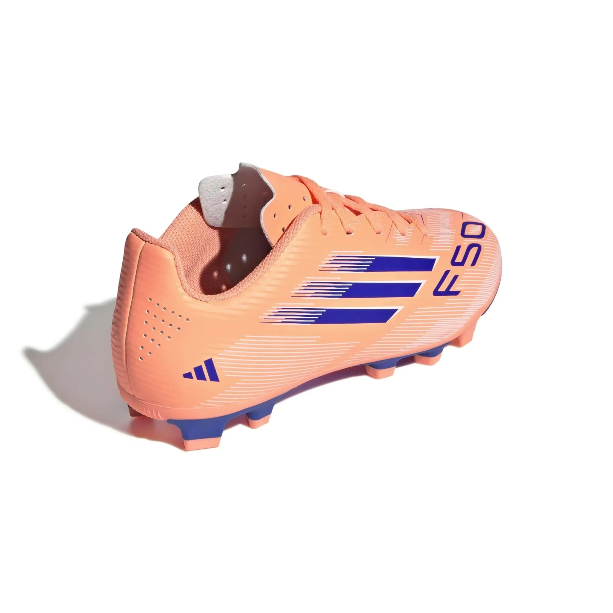 adidas Kids F50 Club Firm/Multi Ground Soccer Cleats - Coral Blaze Pack (FA25) 4