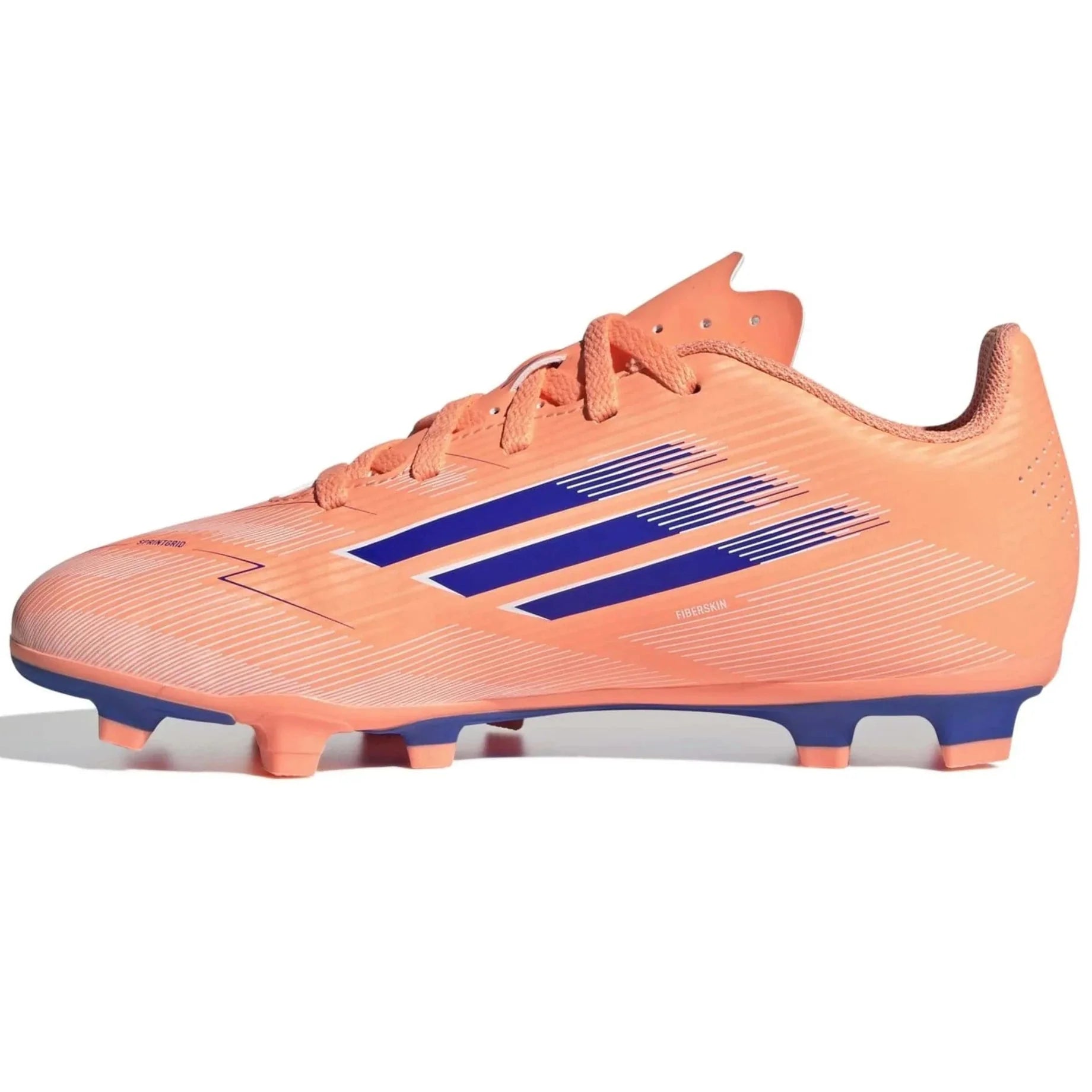 adidas Kids F50 Club Firm/Multi Ground Soccer Cleats - Coral Blaze Pack (FA25) 2