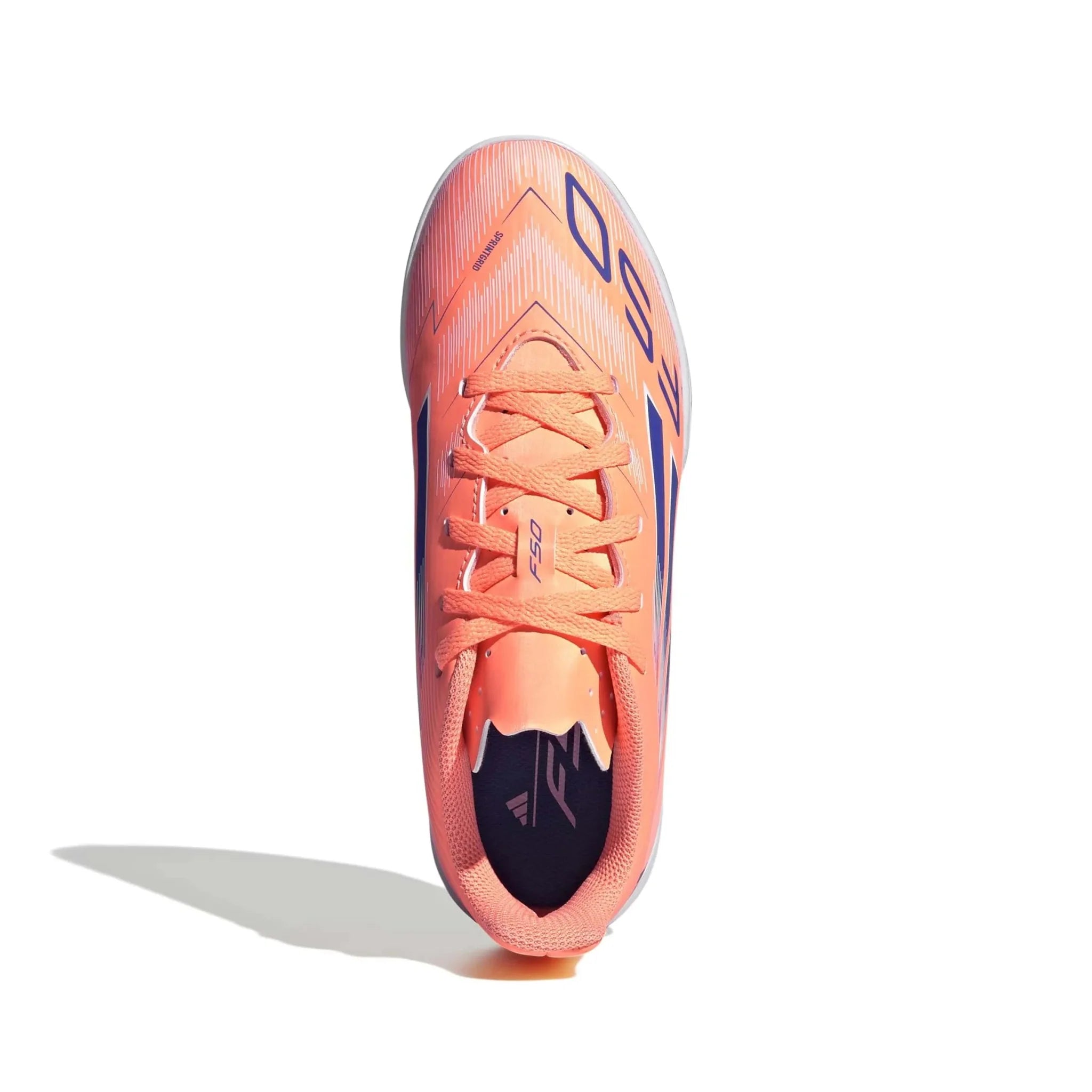 adidas Kids F50 Club Indoor Soccer Shoes - Coral Blaze Pack (FA25) 5