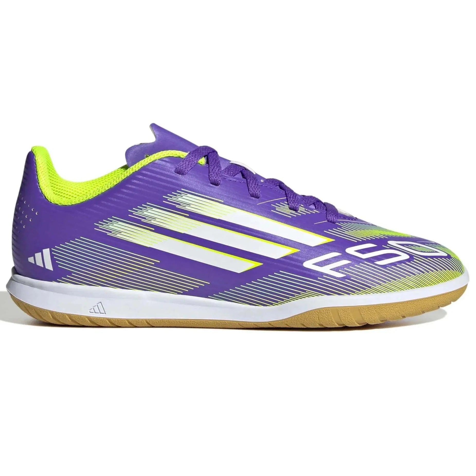 adidas Kid's F50 Club Indoor Soccer Shoes - Radiant Blaze Pack (FA25) 1