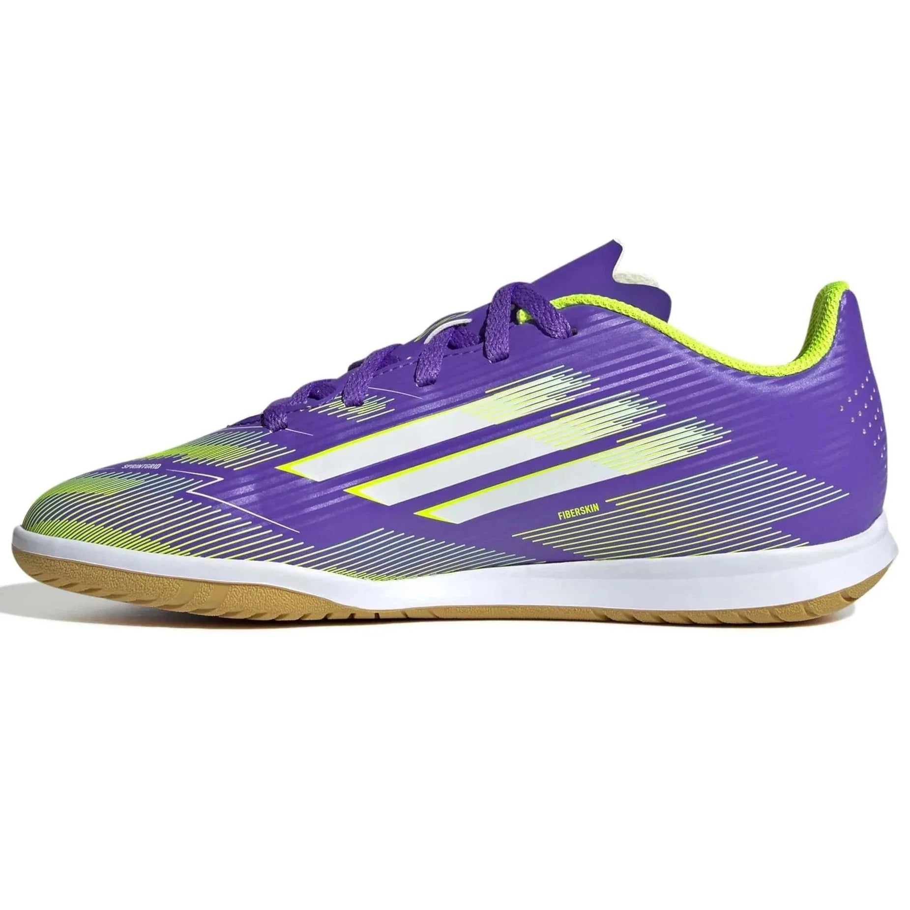 adidas Kid's F50 Club Indoor Soccer Shoes - Radiant Blaze Pack (FA25) 2