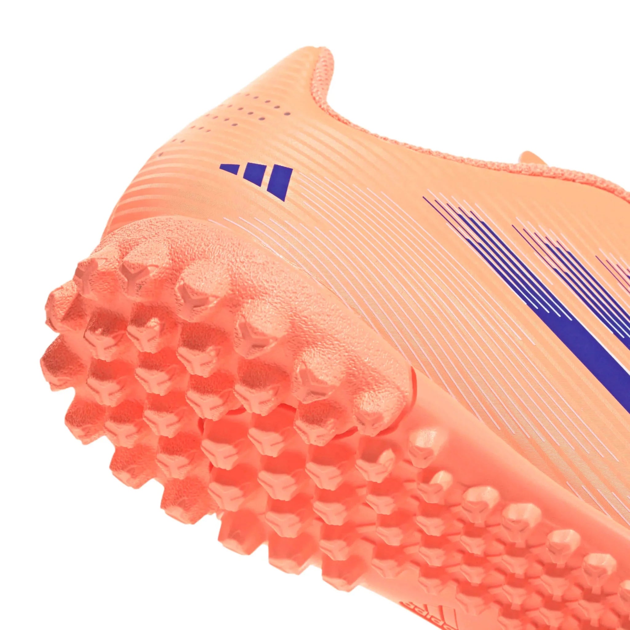 adidas Kids F50 Club Turf Soccer Shoes - Coral Blaze Pack (FA25) 8