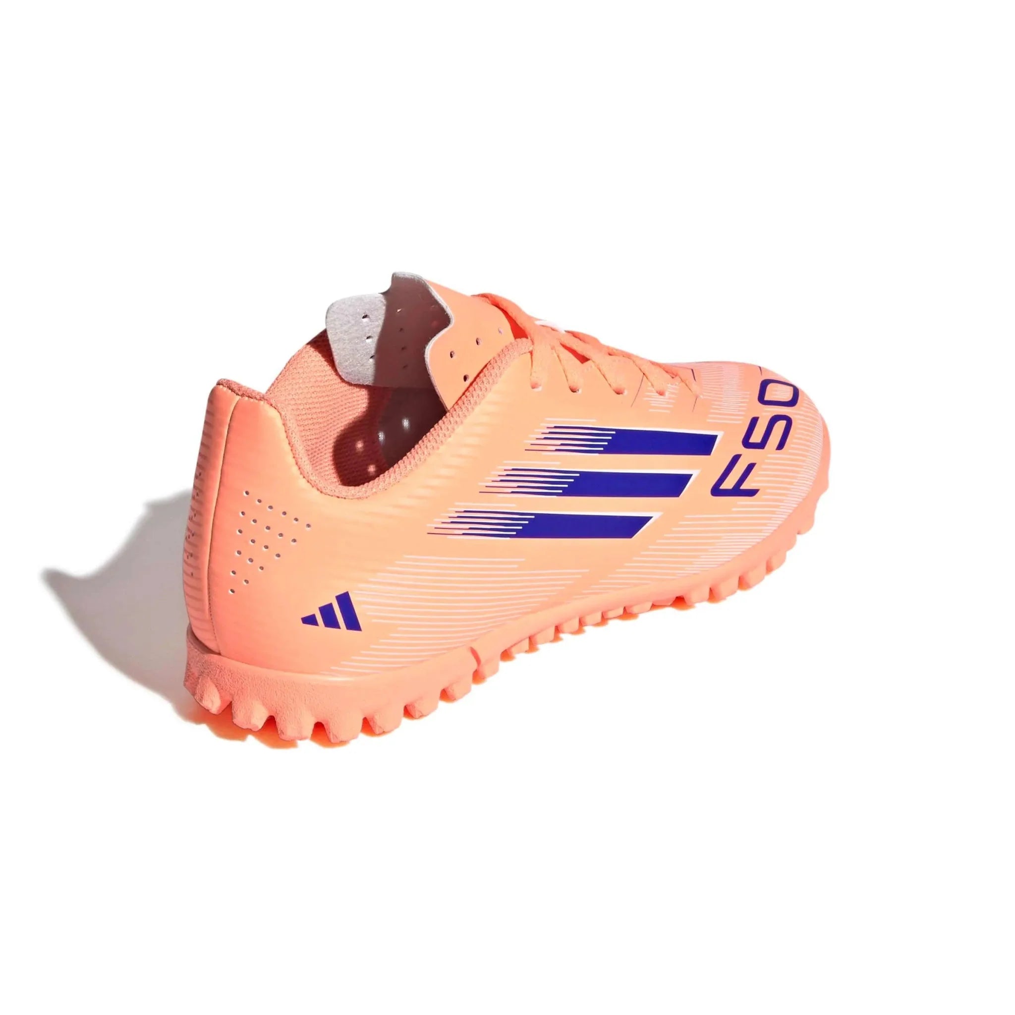adidas Kids F50 Club Turf Soccer Shoes - Coral Blaze Pack (FA25) 4