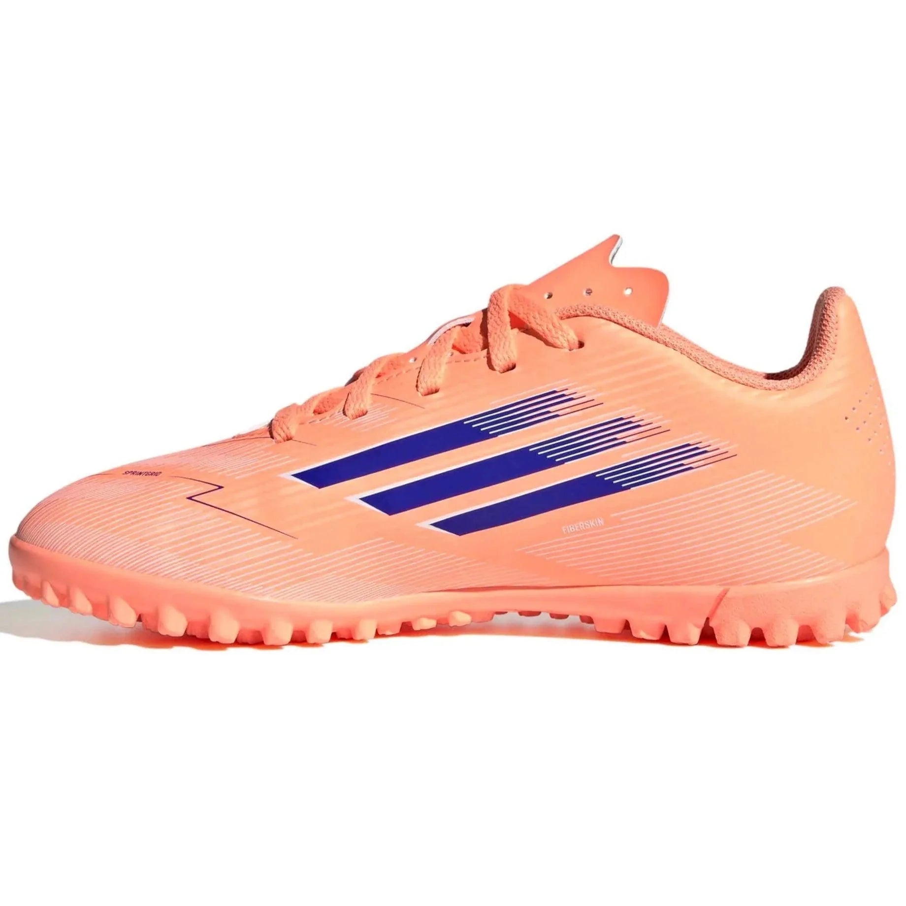 adidas Kids F50 Club Turf Soccer Shoes - Coral Blaze Pack (FA25) 2