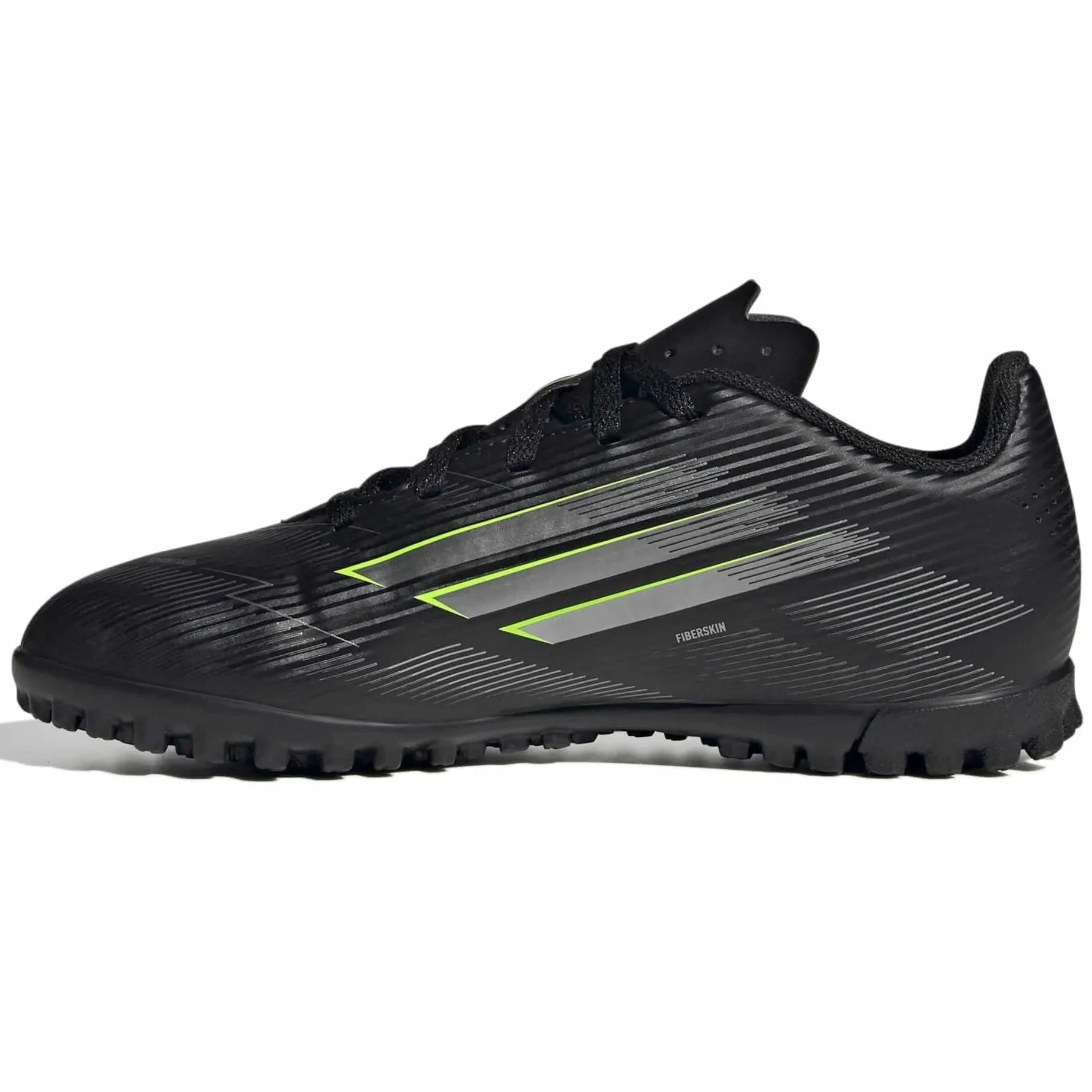 adidas Kid's F50 Club Turf Soccer Shoes - Electric Stealth Pack (FA25) 2