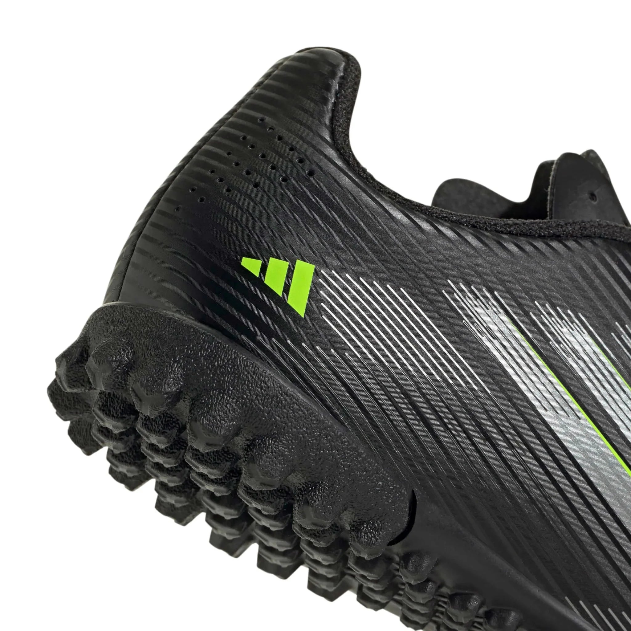 adidas Kid's F50 Club Turf Soccer Shoes - Electric Stealth Pack (FA25) 8