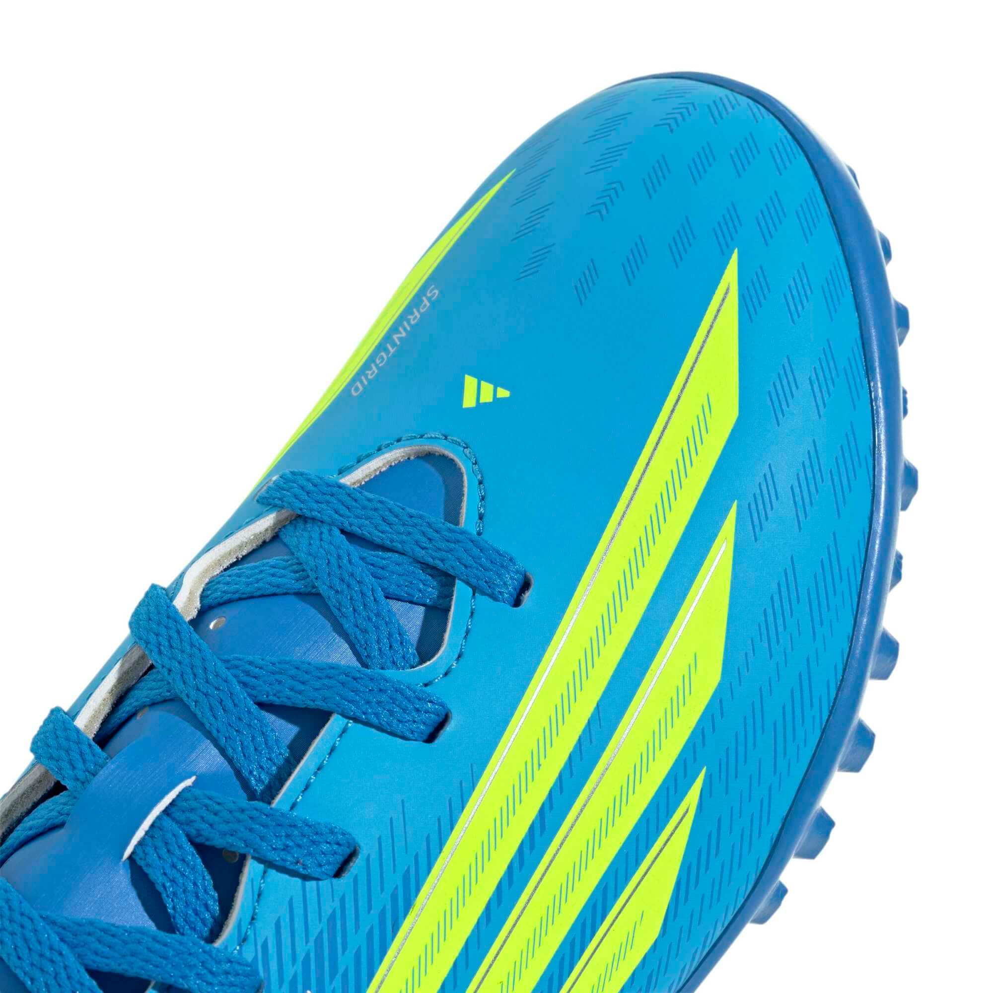 adidas Kids F50 Club Turf Soccer Shoes - Ice Cold PrecisIon Pack (SP26) 7