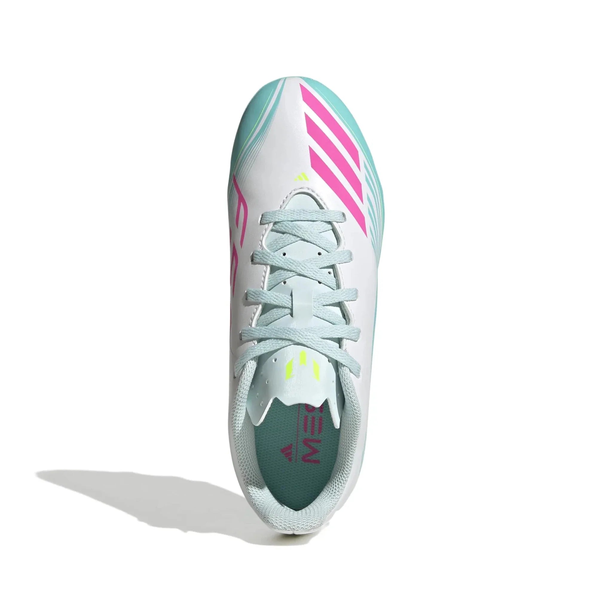 adidas Kids F50 Messi Club Firm/Multi Ground Soccer Cleats - Messi Aurora Radiante Pack (SP26) 5