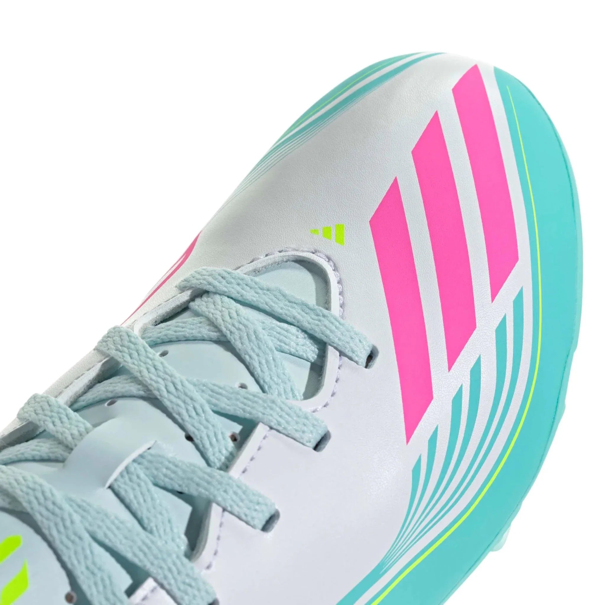 adidas Kids F50 Messi Club Firm/Multi Ground Soccer Cleats - Messi Aurora Radiante Pack (SP26) 7