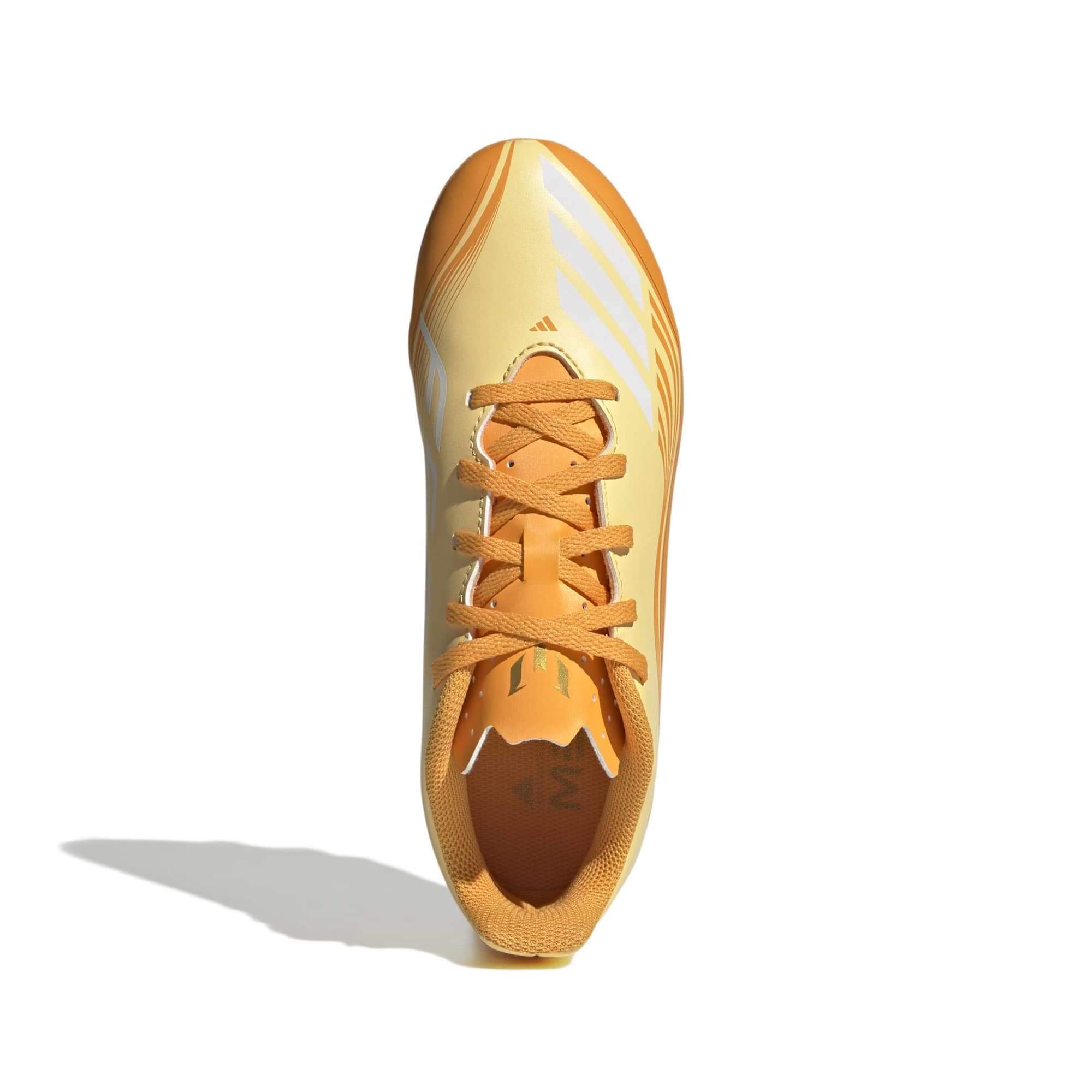 adidas Kids F50 Messi Club Firm/Multi Ground Soccer Cleats - Messi Hora Dorada Pack (SP26) 5