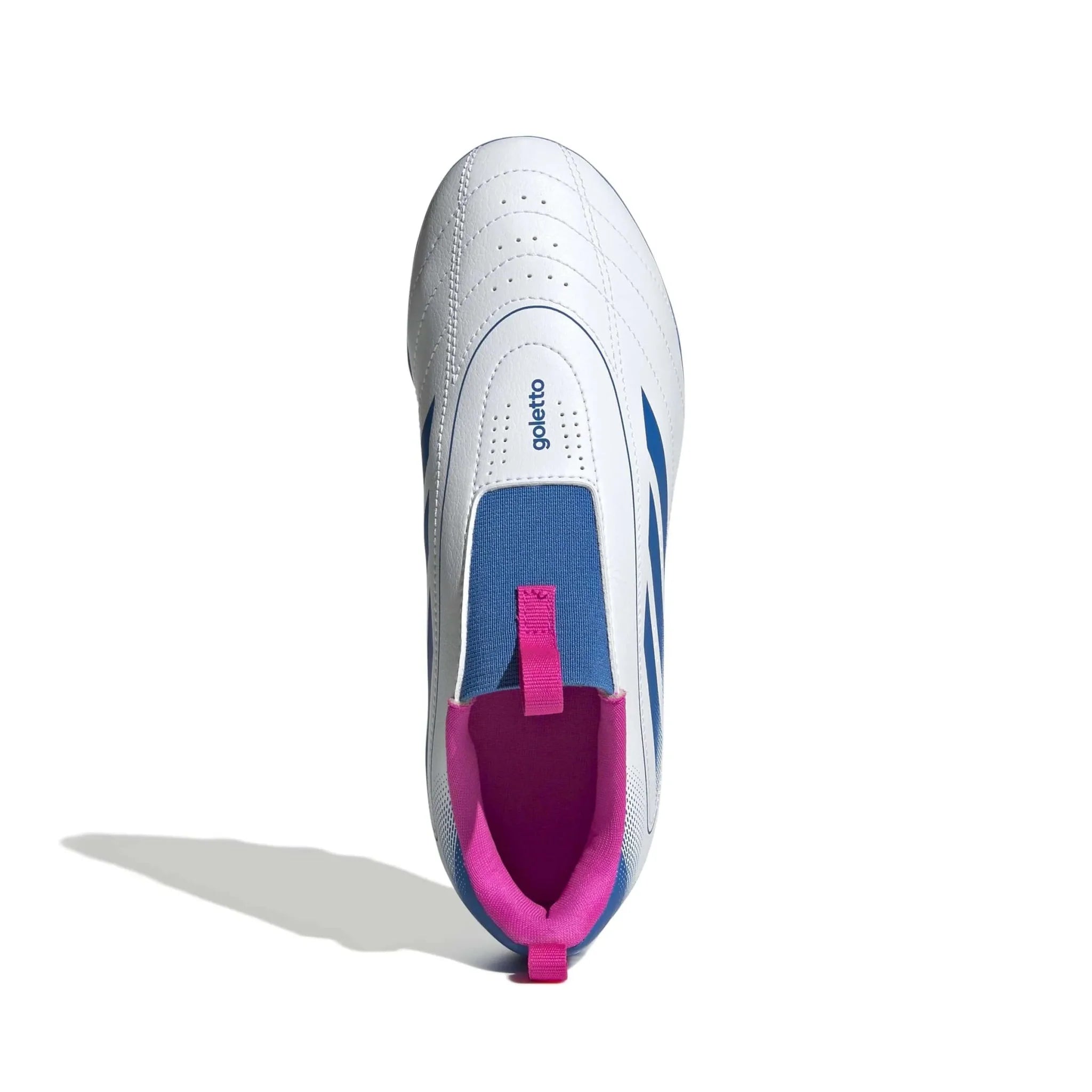 adidas Kid's Goletto IX Laceless Firm/Multi Ground Soccer Cleats 5