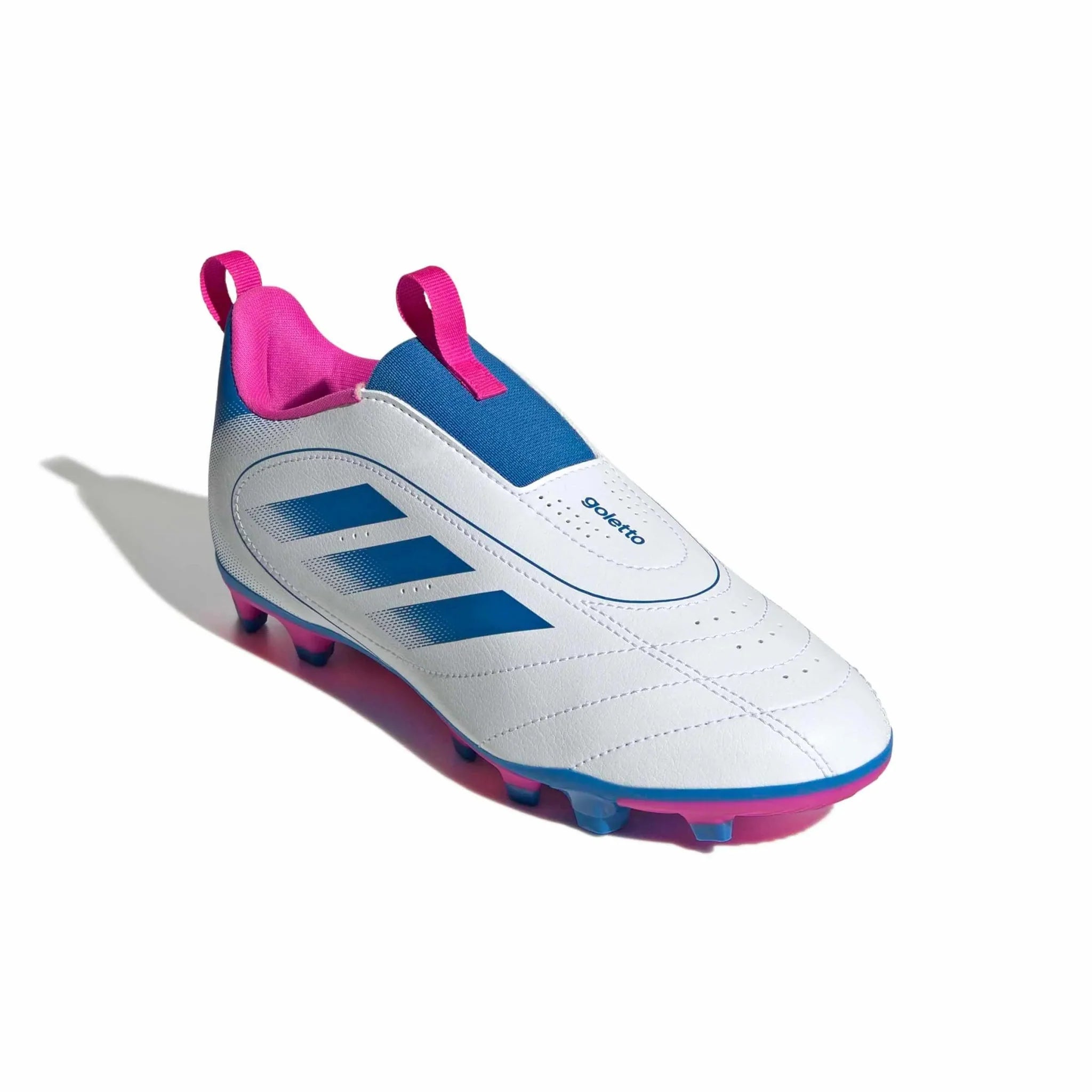 adidas Kid's Goletto IX Laceless Firm/Multi Ground Soccer Cleats 3