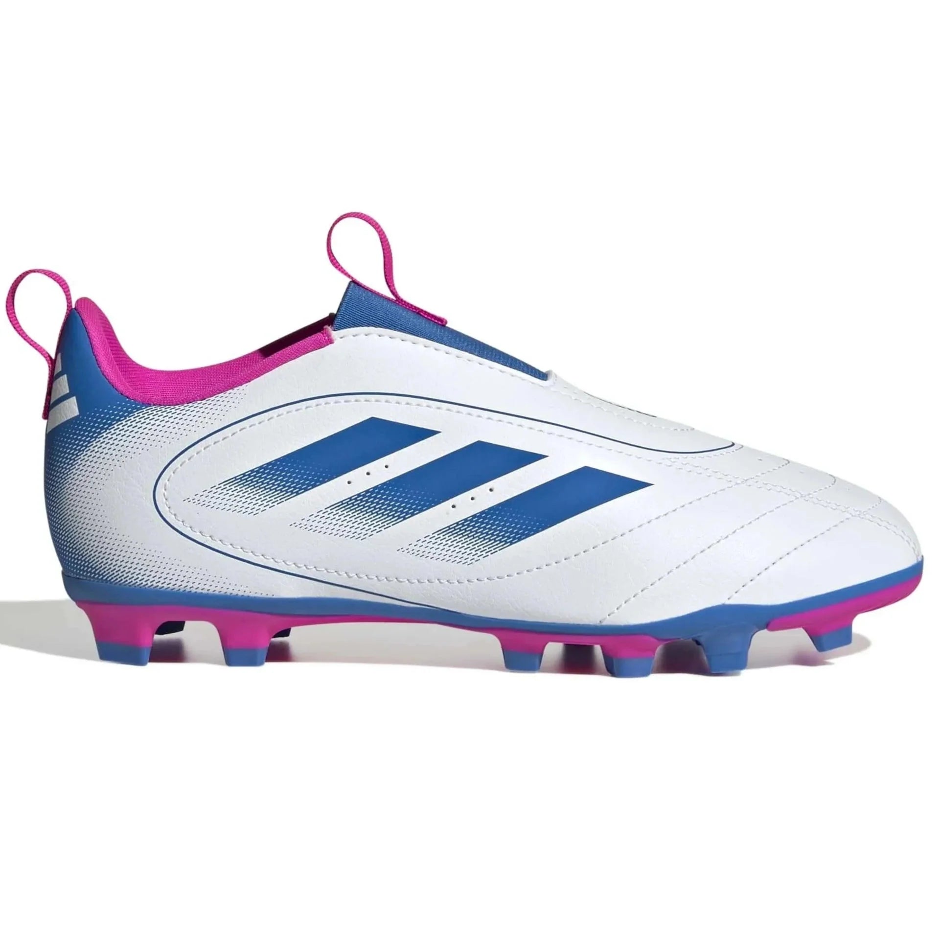 adidas Kid's Goletto IX Laceless Firm/Multi Ground Soccer Cleats 1