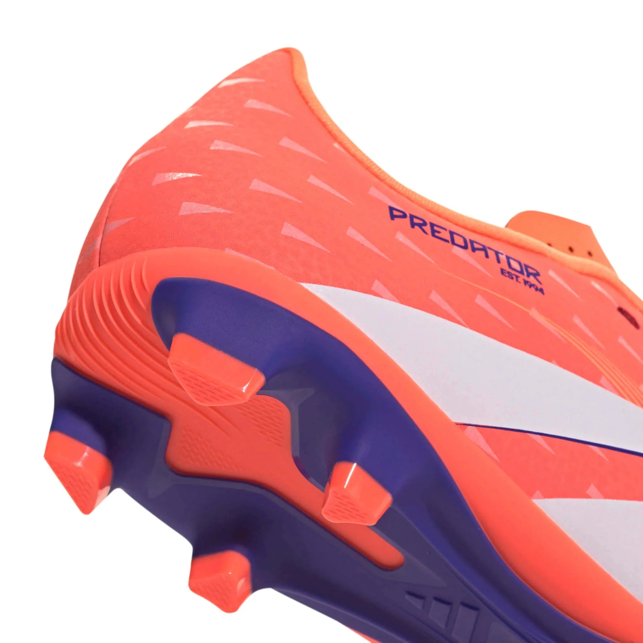 adidas Kids Predator Club Firm/Multi Ground Soccer Cleats - Coral Blaze Pack (FA25) 8