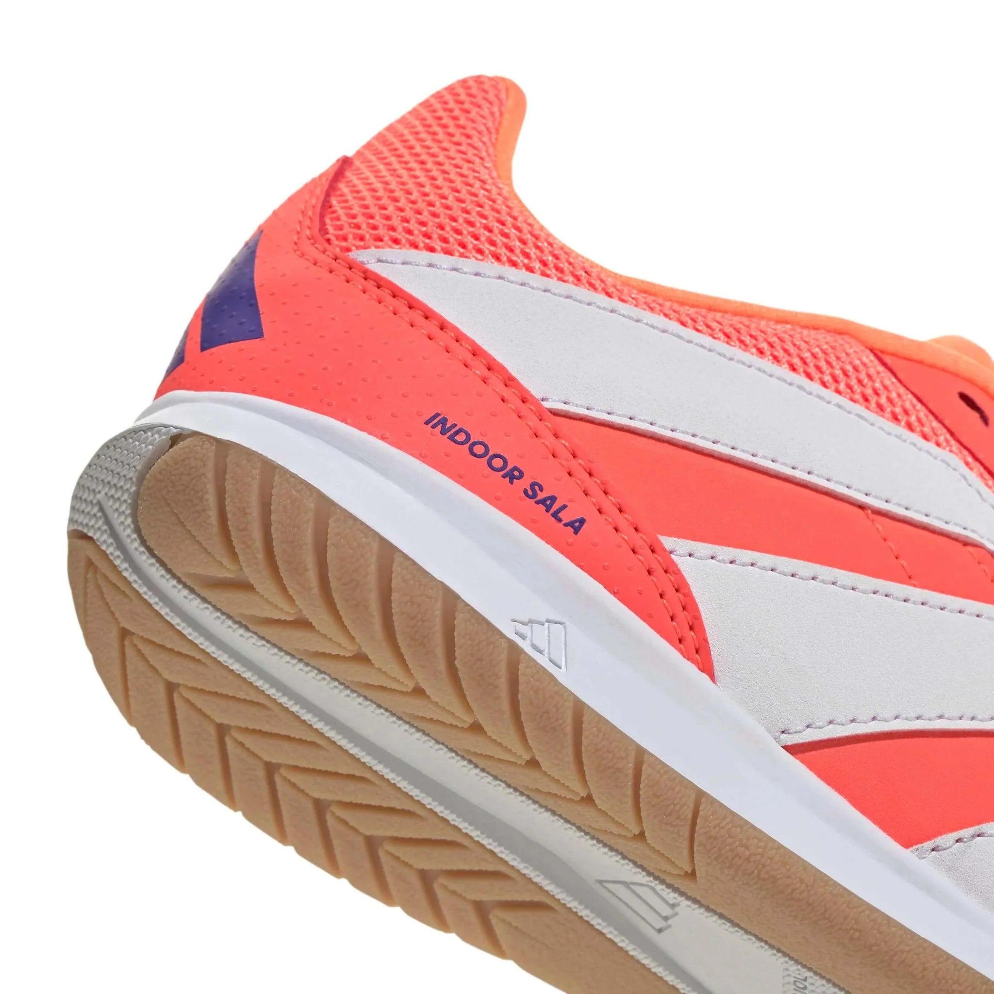 adidas Kids Predator Club Sala Indoor Soccer Shoes - Coral Blaze Pack (FA25) 8