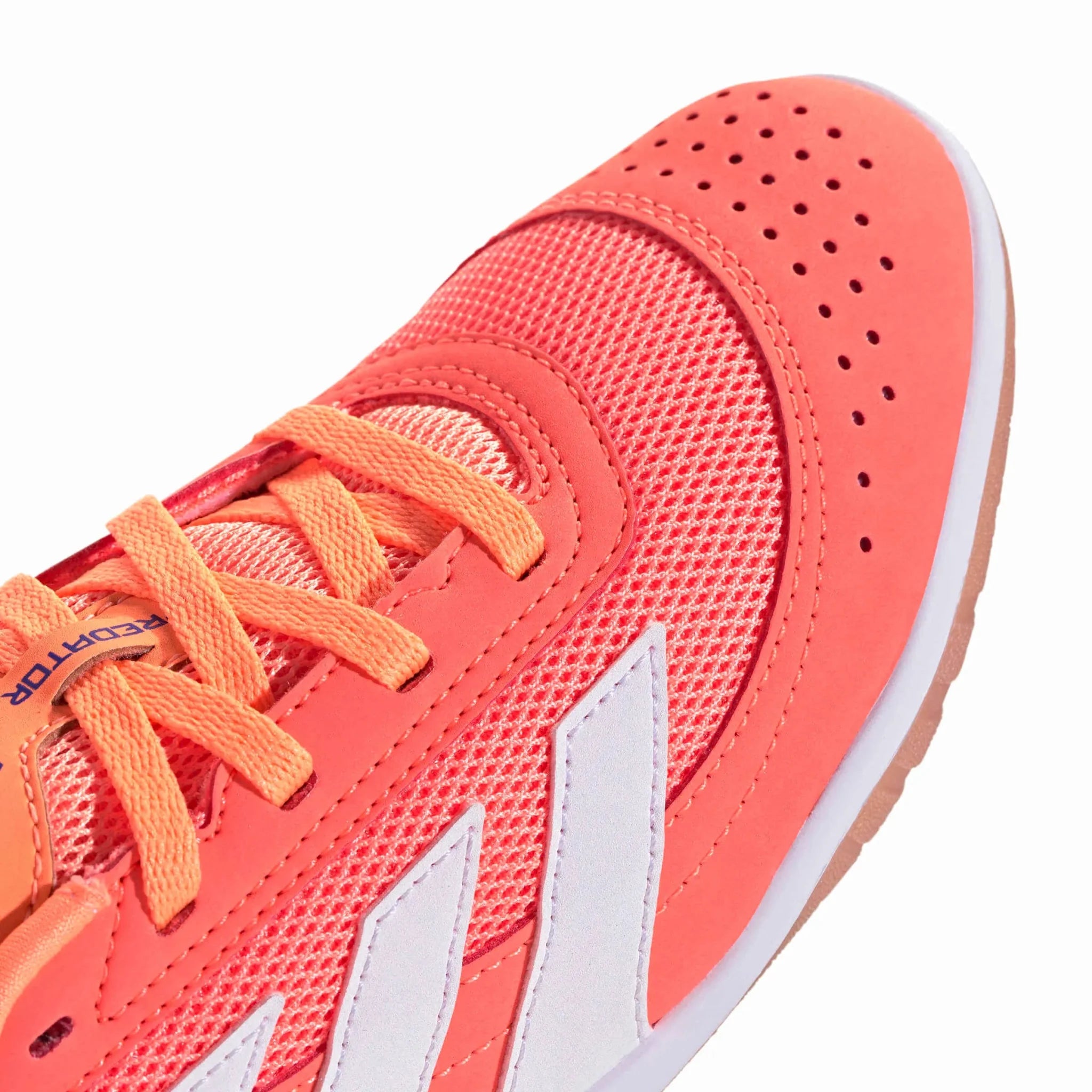 adidas Kids Predator Club Sala Indoor Soccer Shoes - Coral Blaze Pack (FA25) 7
