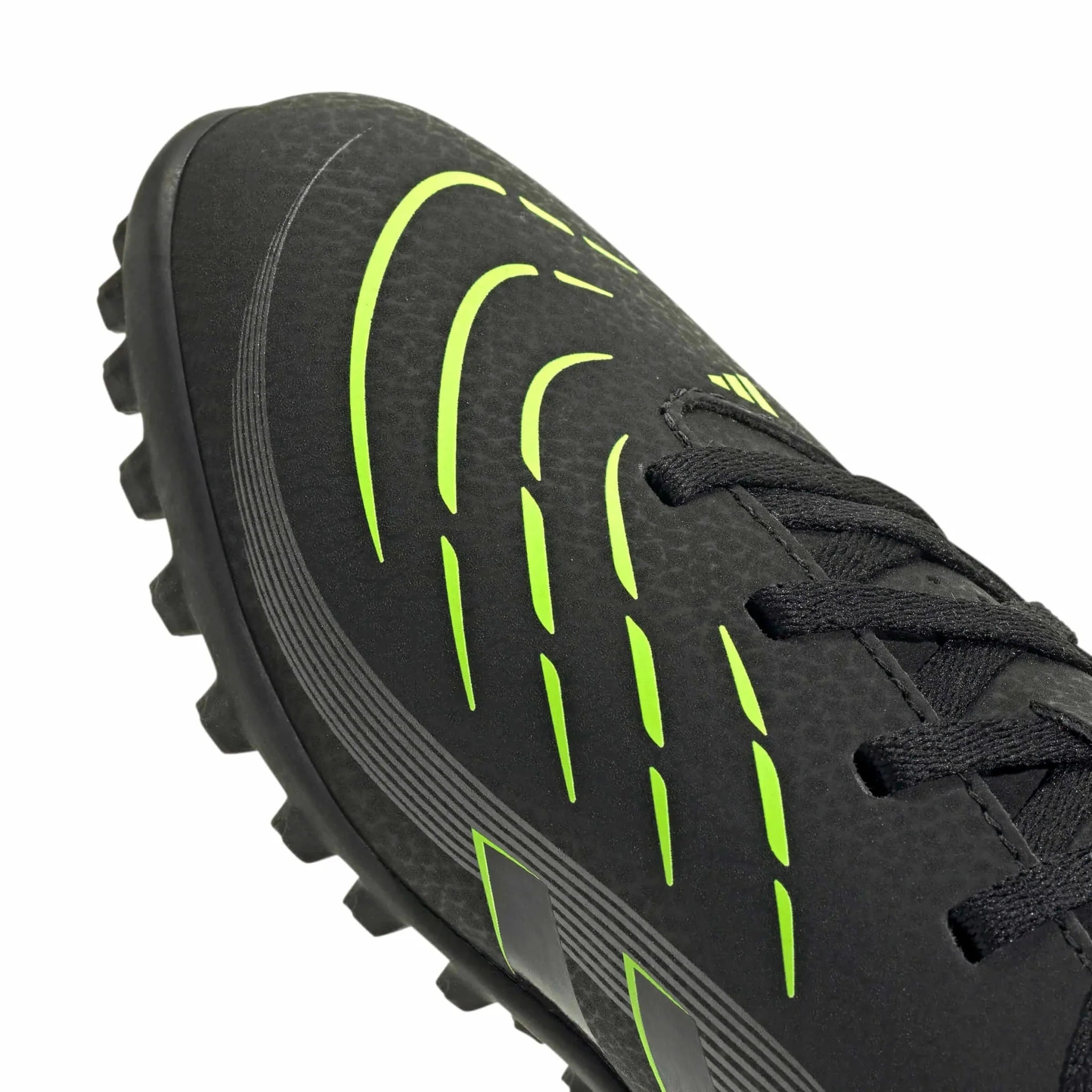 adidas Kids Predator Club Turf Soccer Shoes - Electric Stealth Pack (FA25) 7