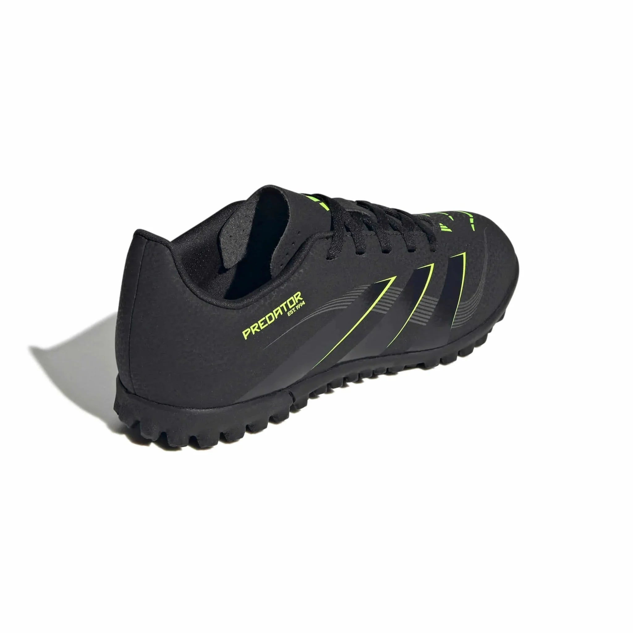adidas Kids Predator Club Turf Soccer Shoes - Electric Stealth Pack (FA25) 4