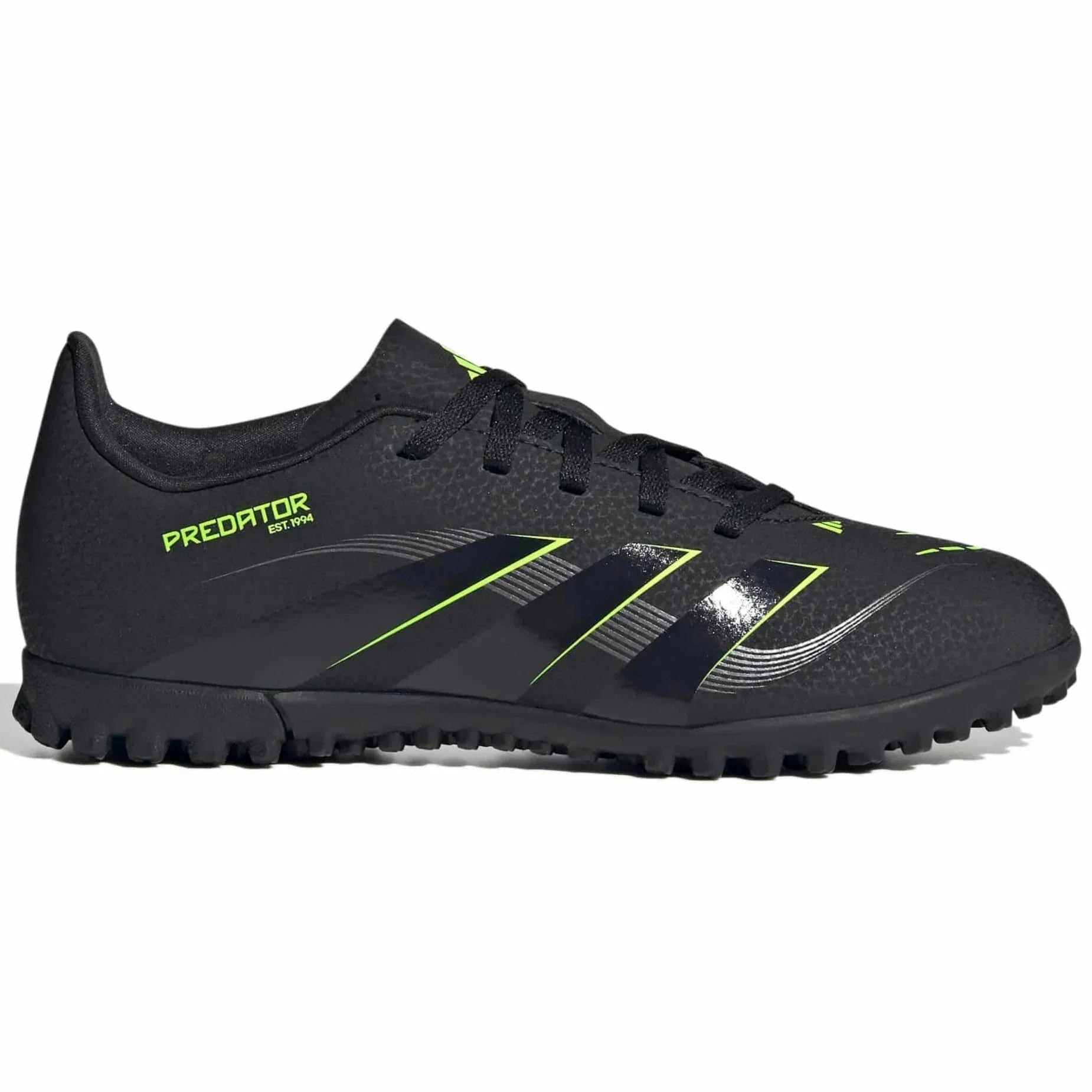 adidas Kids Predator Club Turf Soccer Shoes - Electric Stealth Pack (FA25) 1