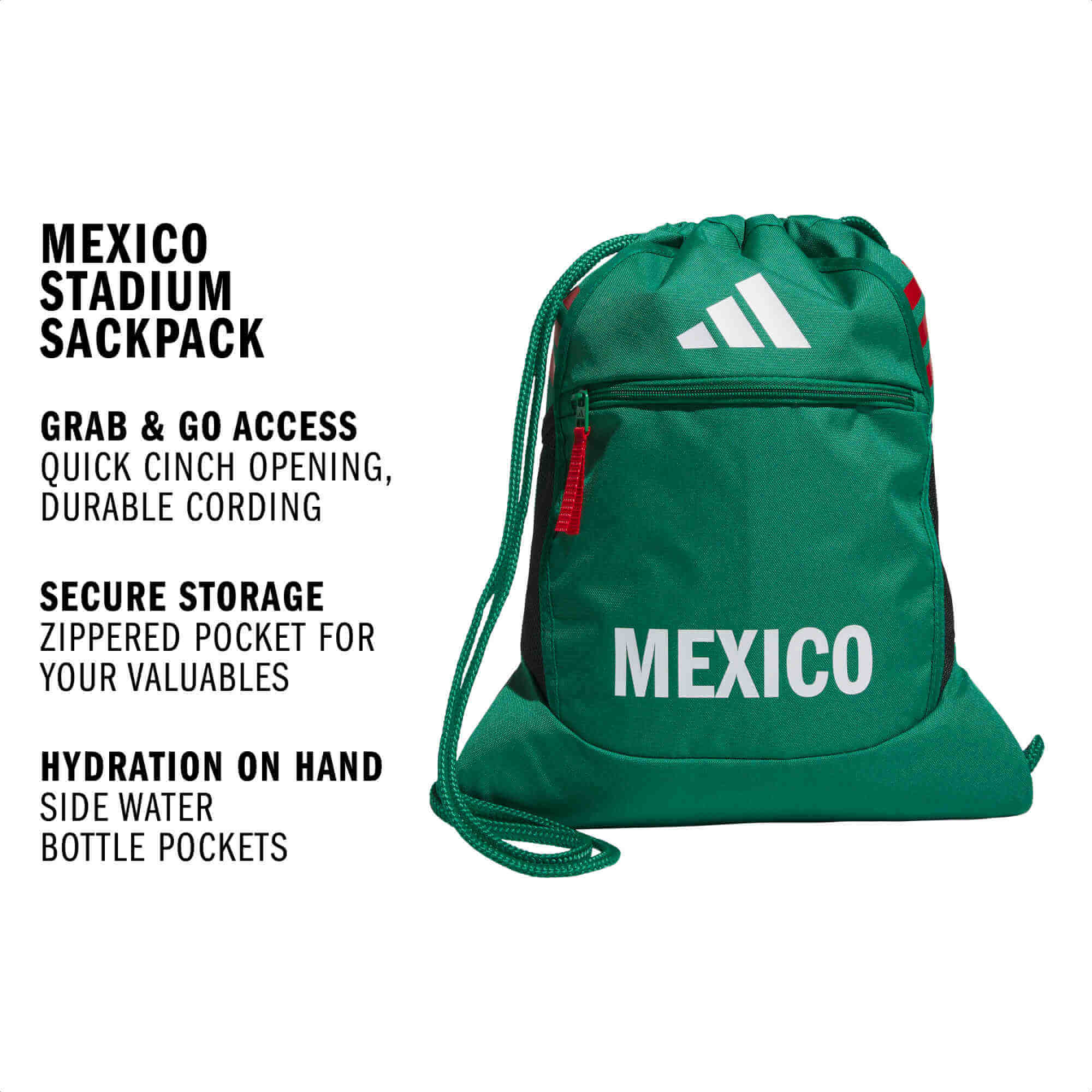adidas Mexico Stadium Sackpack 4