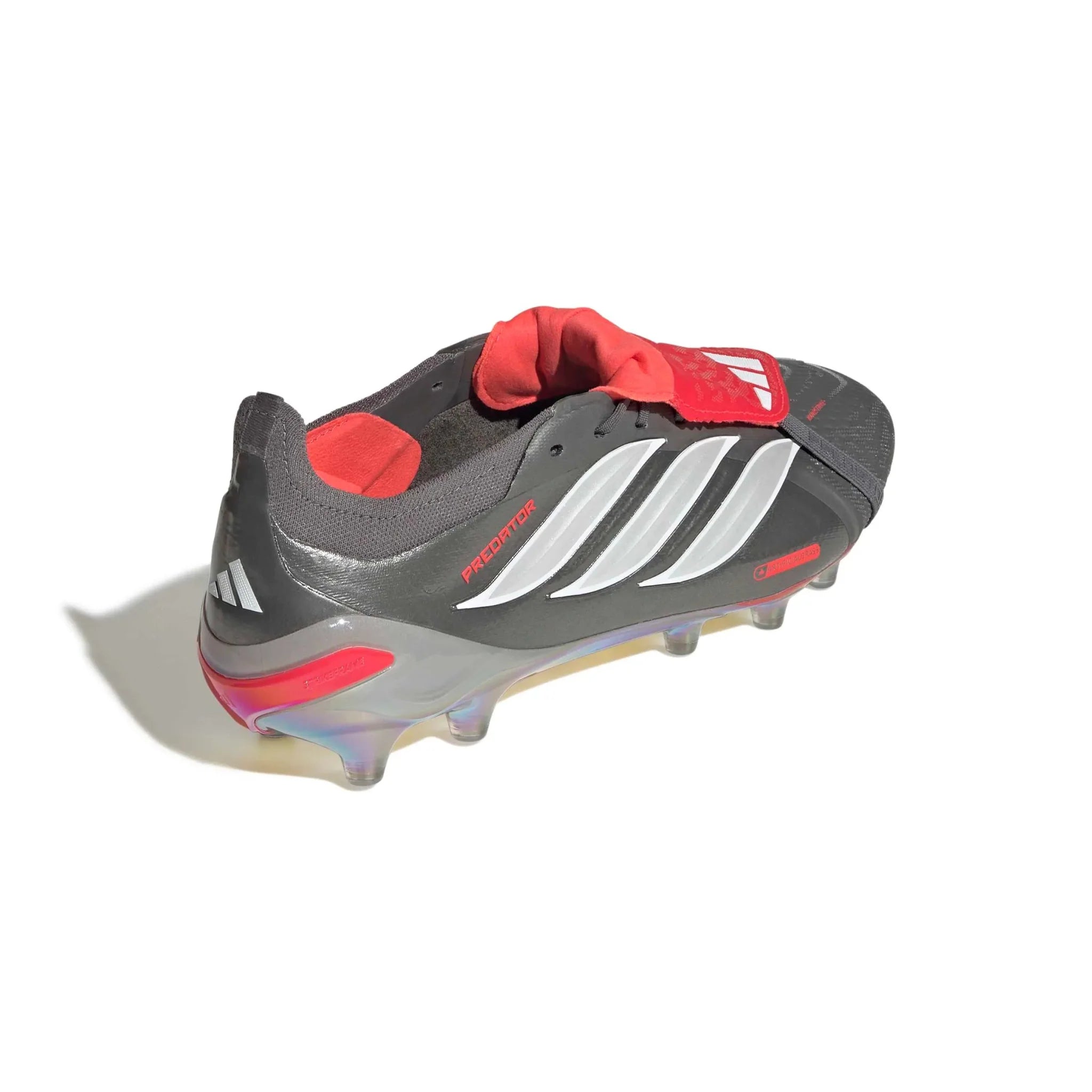 adidas Predator Elite Fold-Over Tongue Artificial Grass Soccer Cleats - Finishers Steel Pack (SP26) 4