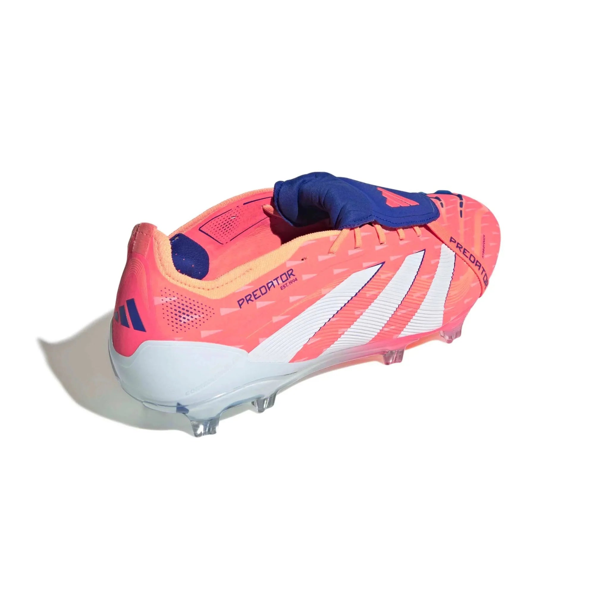 adidas Predator Elite Fold-Over Tongue Firm Ground Soccer Cleats - Coral Blaze Pack (FA25) 4