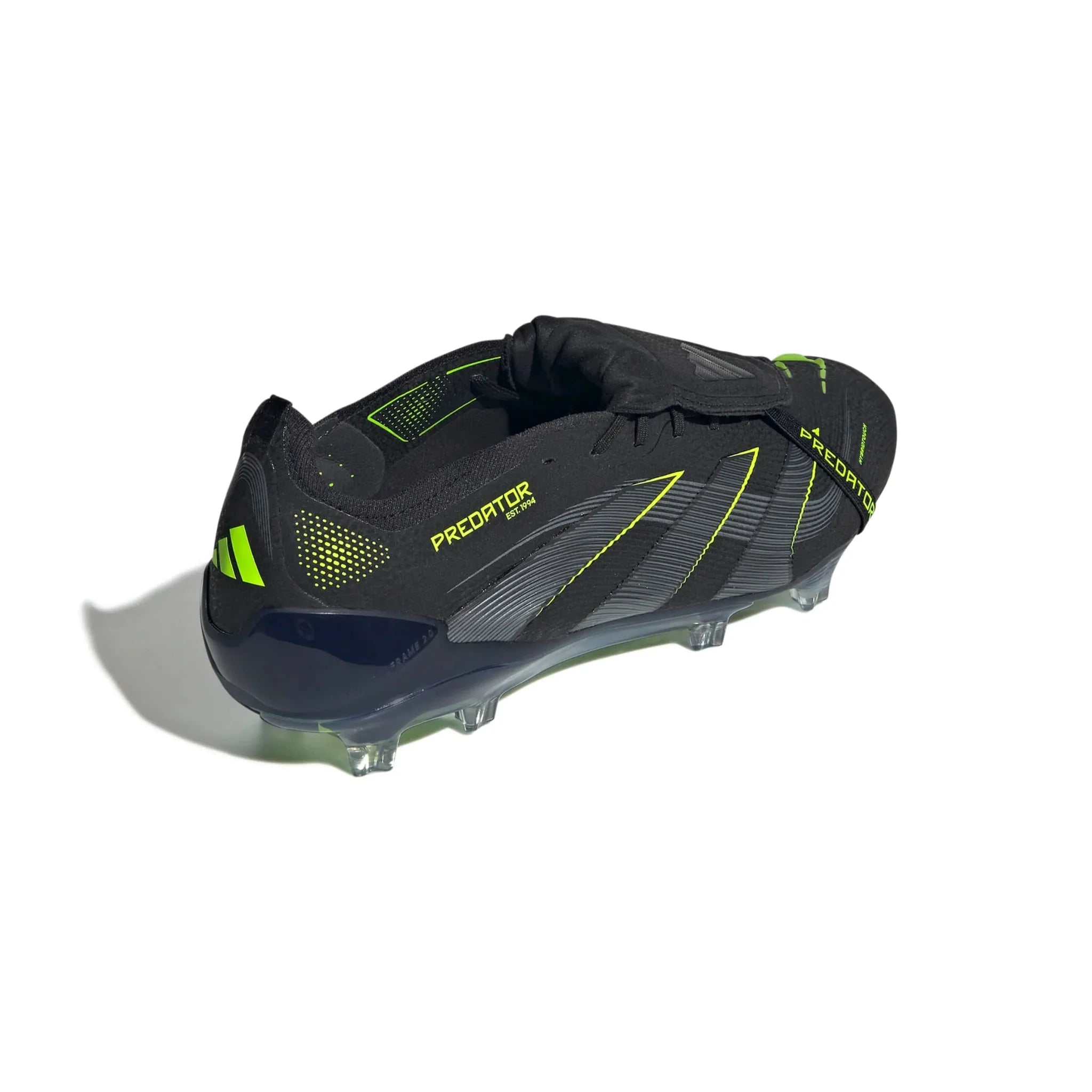 adidas Predator Elite Fold-Over Tongue Firm Ground Soccer Cleats - Electric Stealth Pack (FA25) 4