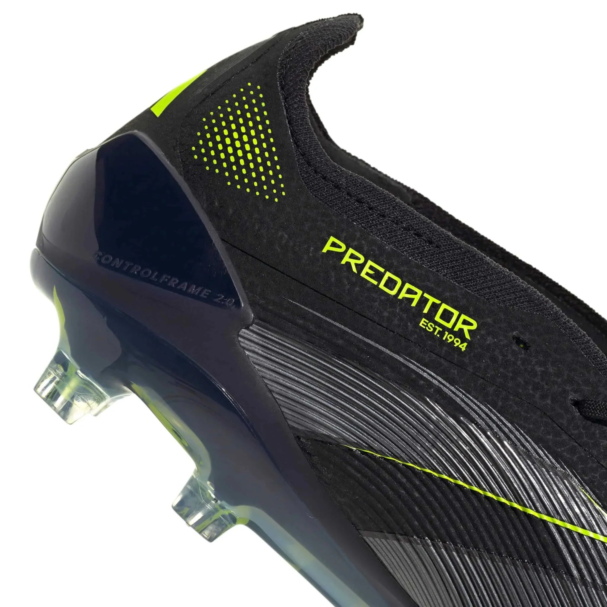adidas Predator Elite Fold-Over Tongue Firm Ground Soccer Cleats - Electric Stealth Pack (FA25) 8